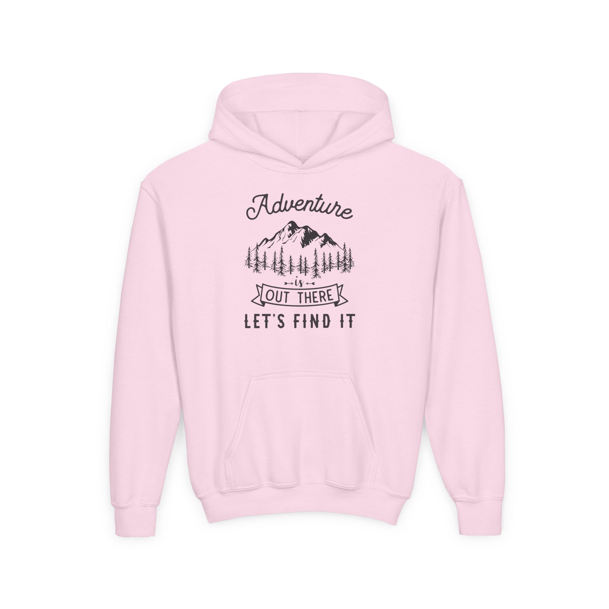 Adventure Awaits Kids Sweatshirt, Youth Outdoor Hoodie, Nature Lover Gift, Camping Sweatshirt, Adventure is Out There Sweatshirt