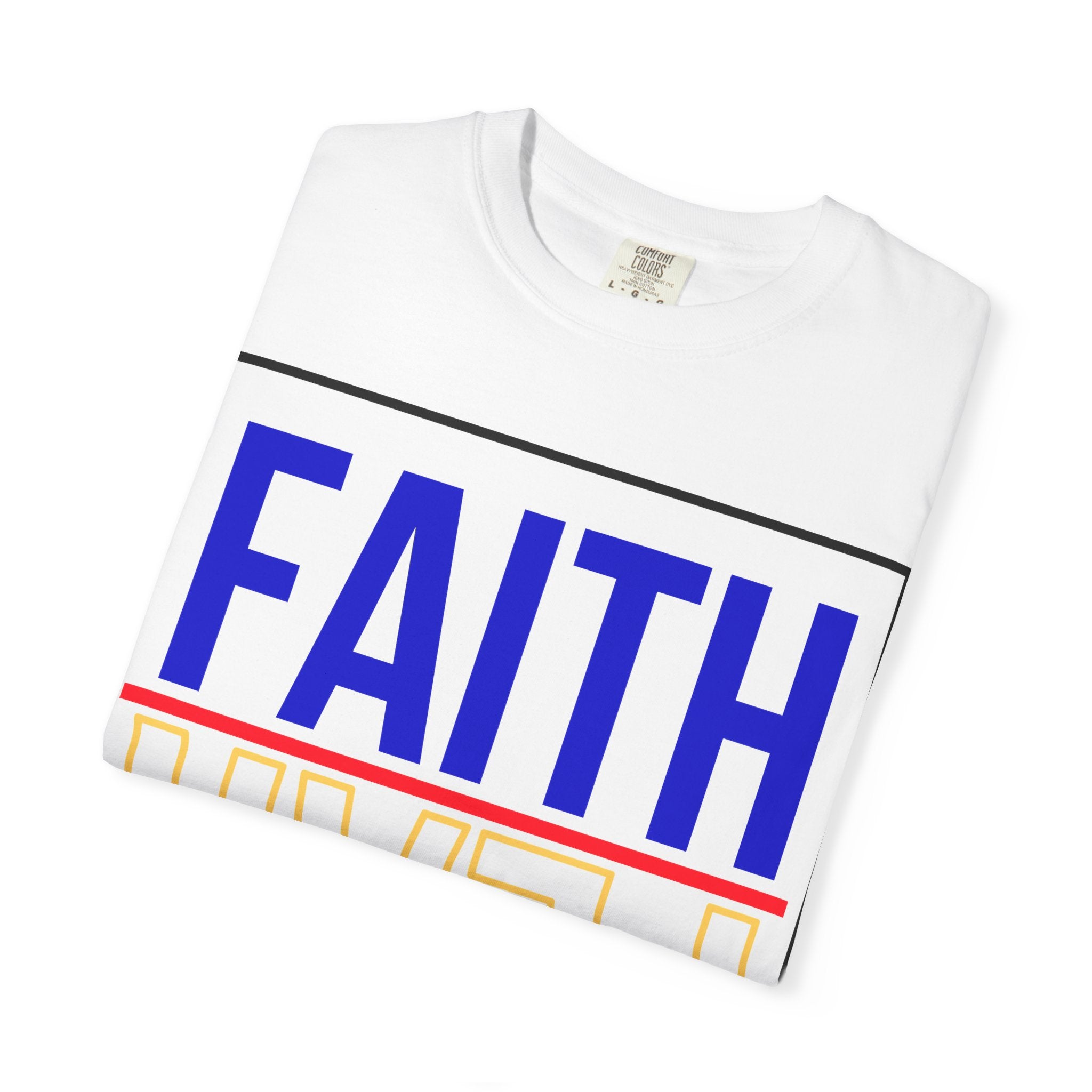 Unisex Faith & Fear T-Shirt, Inspirational Tee, Positive Message, Gift for Friends, Faith-Based Apparel, Casual Wear, Christian Merch