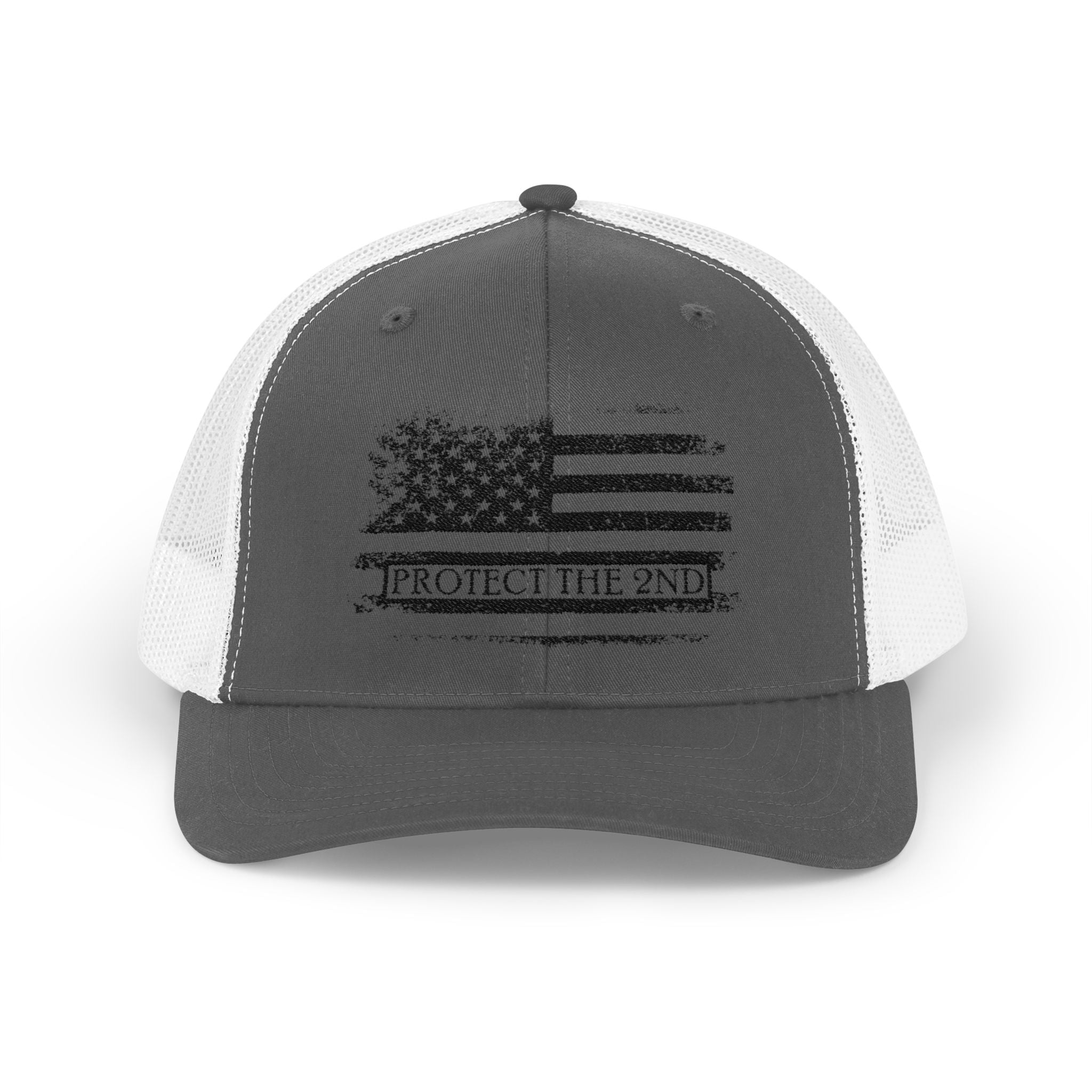 Snapback Cap American Flag Protect the 2nd