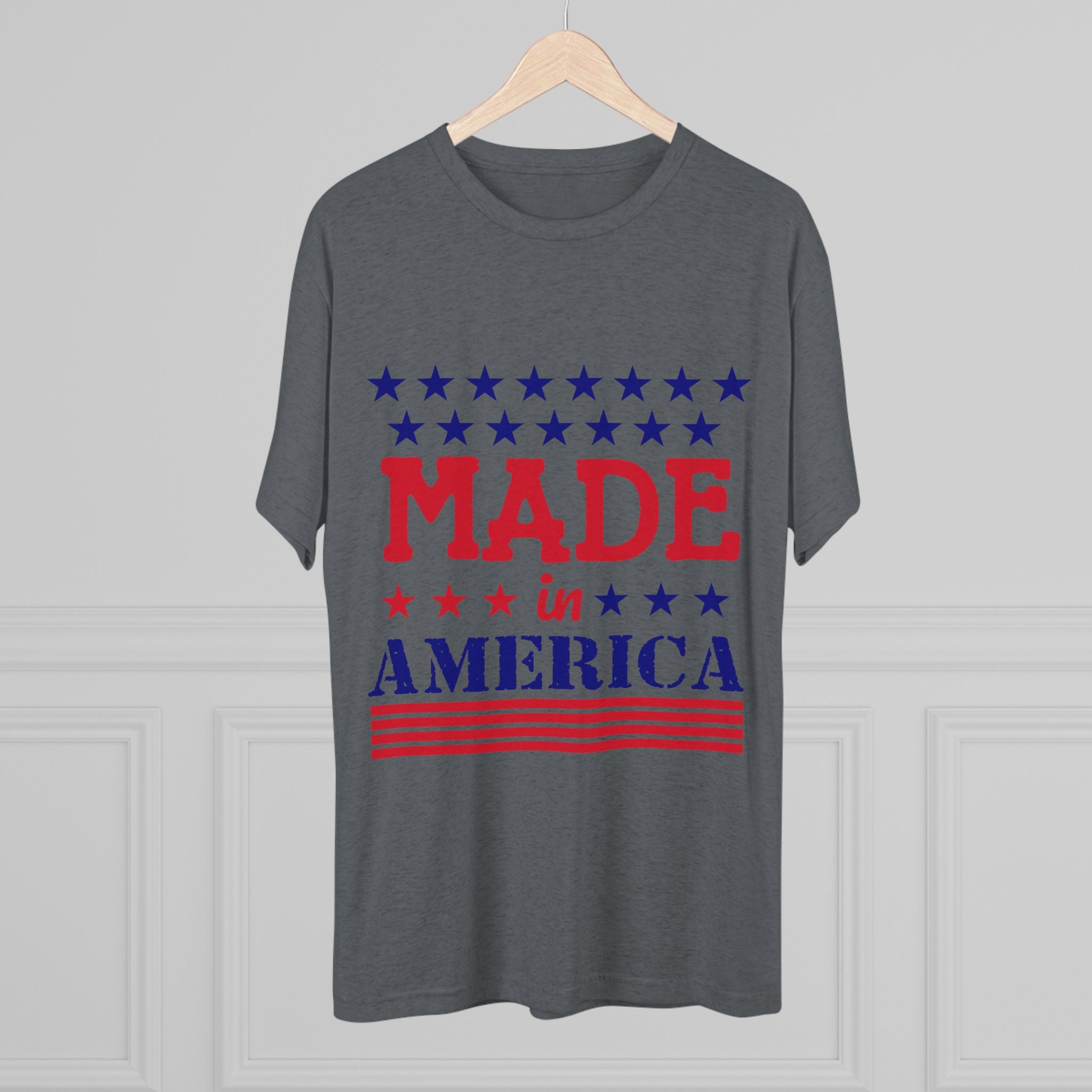 American Made Unisex Tri-Blend Tee