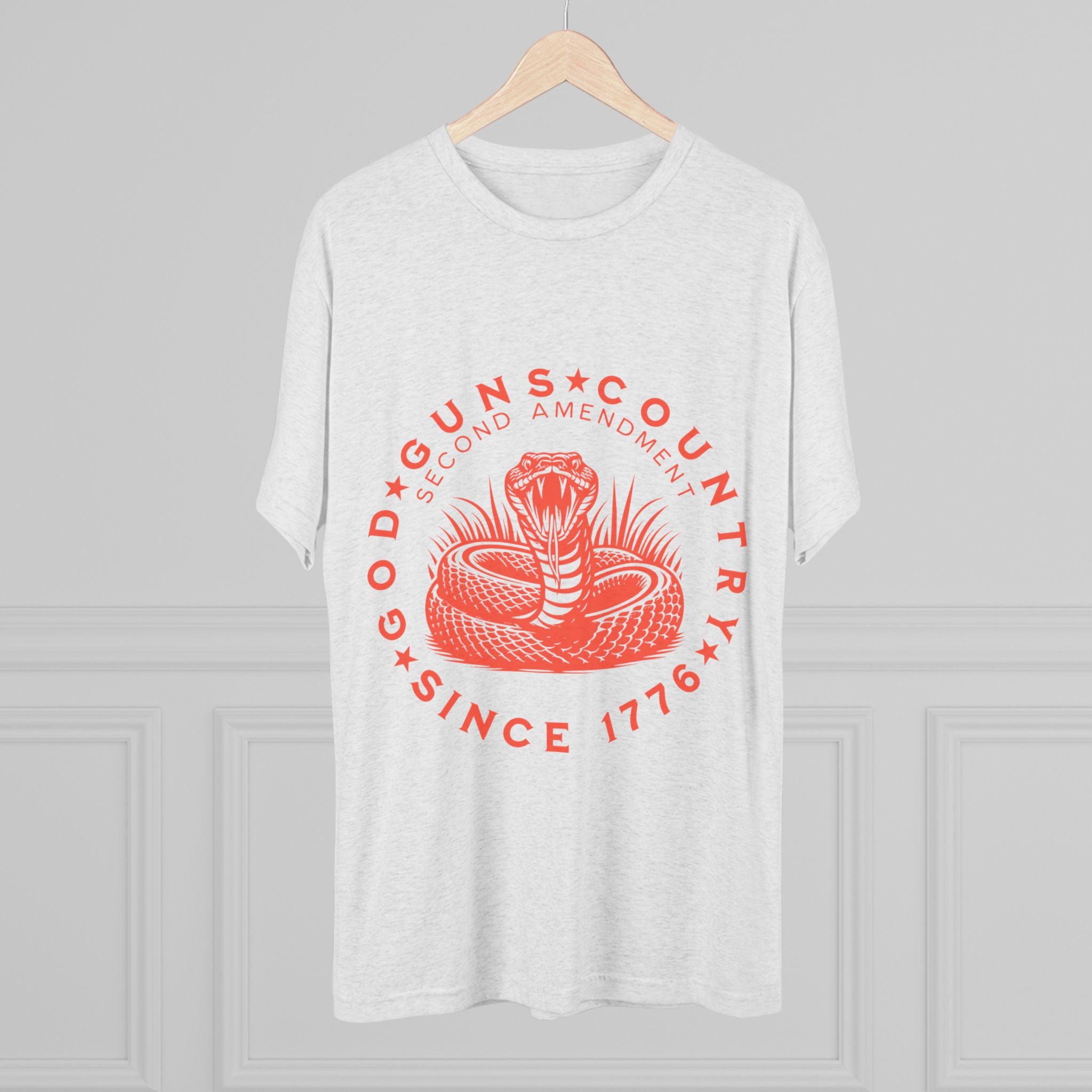 Unisex Tri-Blend Crew Tee featuring Second Amendment Design | Casual Wear for Patriots, Gifts for Gun Enthusiasts, Independence Day [...]