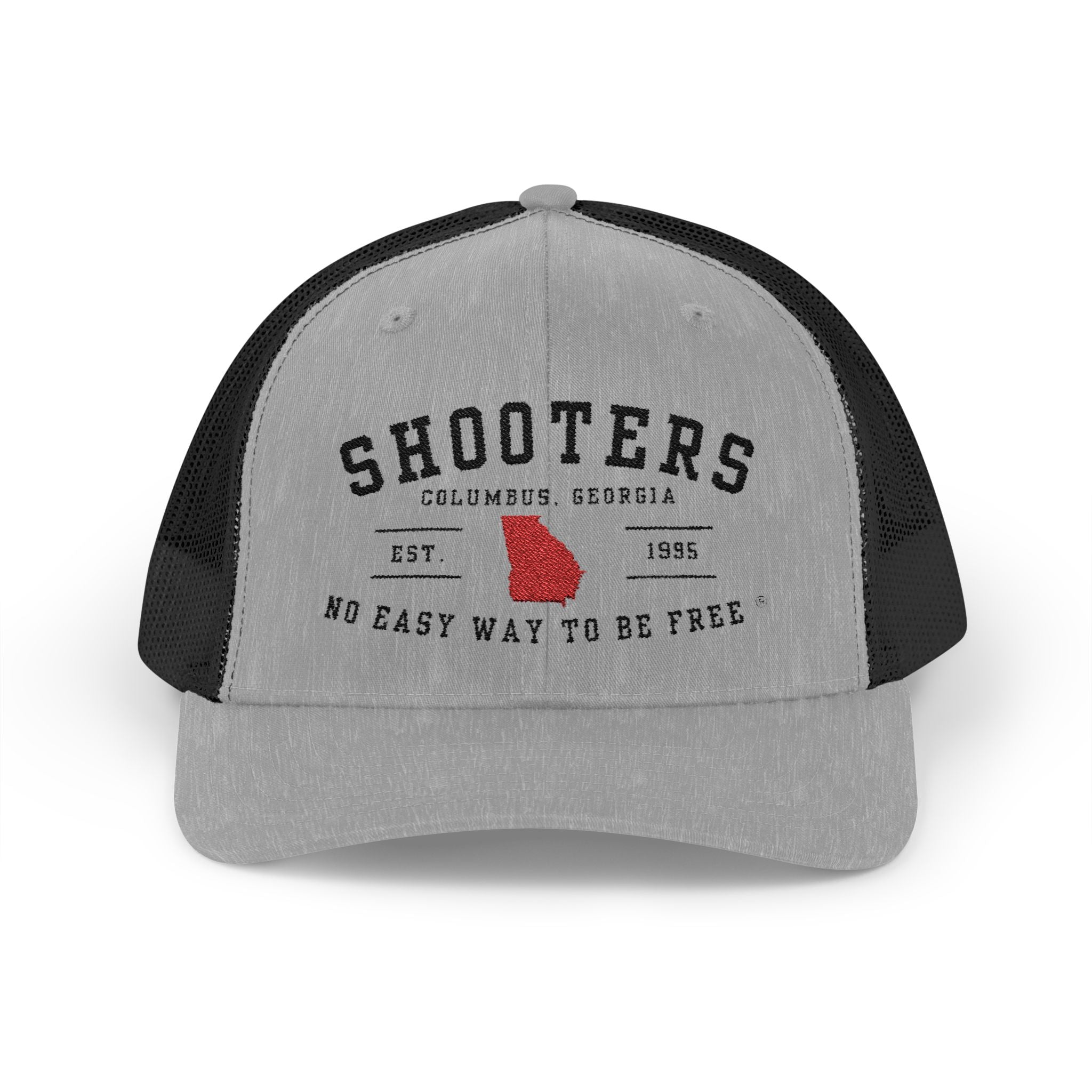 Shooters of Columbus Snapback Trucker Cap (Black lettering)