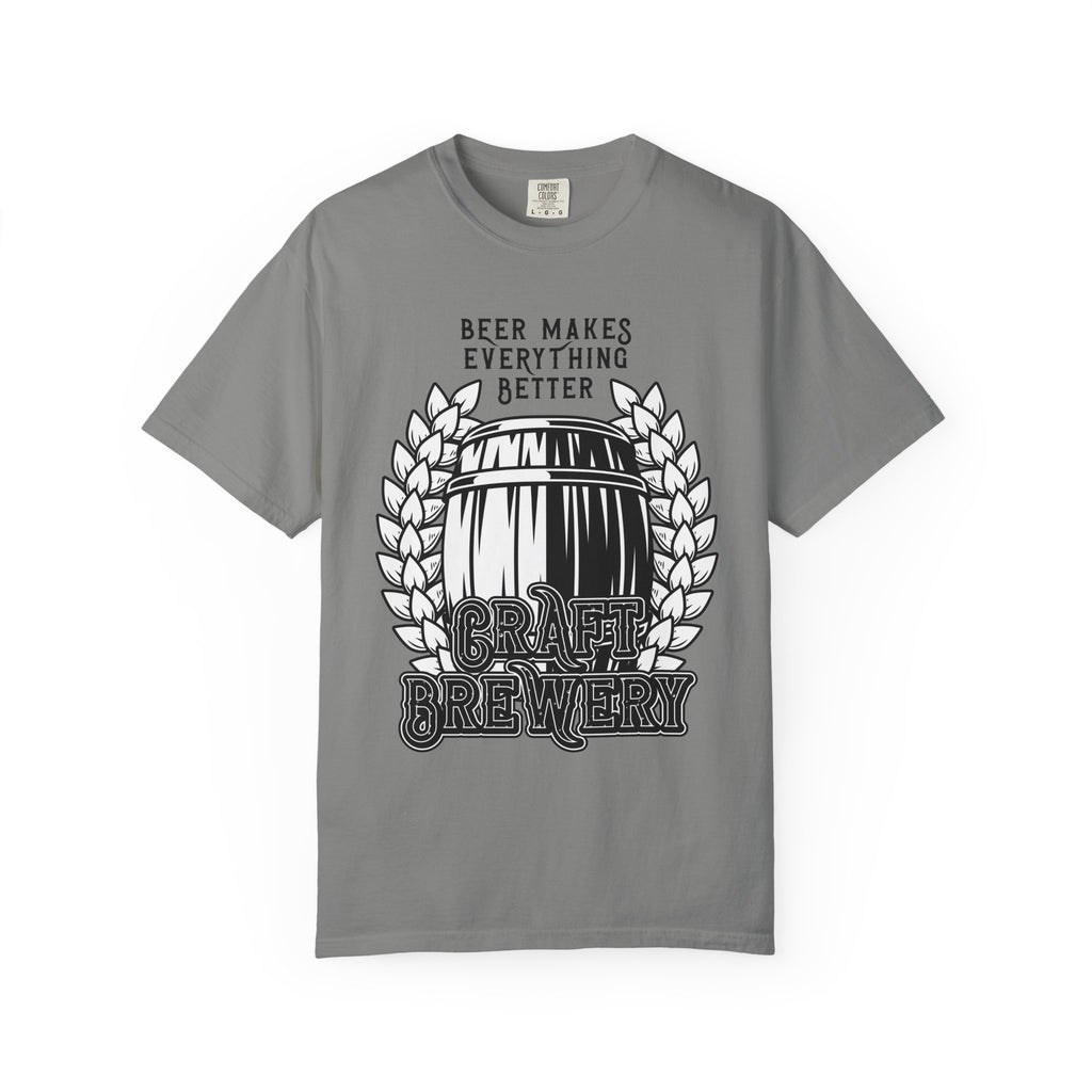 Craft Brewery T-Shirt, Beer Lover Gift, Unisex Graphic Tee, Beer Enthusiast Apparel, Homebrew Gifts, Fun Drinking Shirt