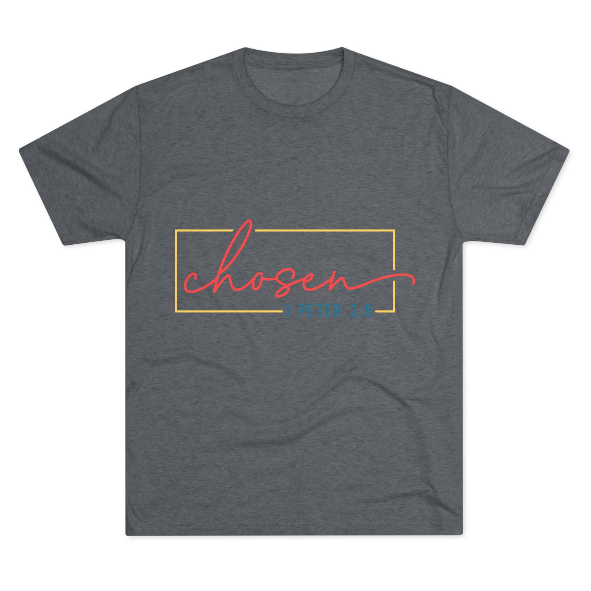 Faith-Inspired Unisex Tee, Chosen Comfort Shirt, Inspirational Crew T-Shirt, Casual Daily Wear, Gift for Believers
