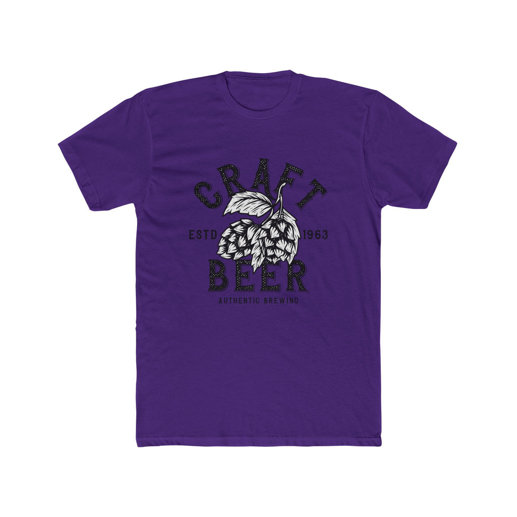Craft Beer Unisex Cotton Tee, Perfect for Beer Lovers, Birthday Gift, Casual Wear, Homebrew Events