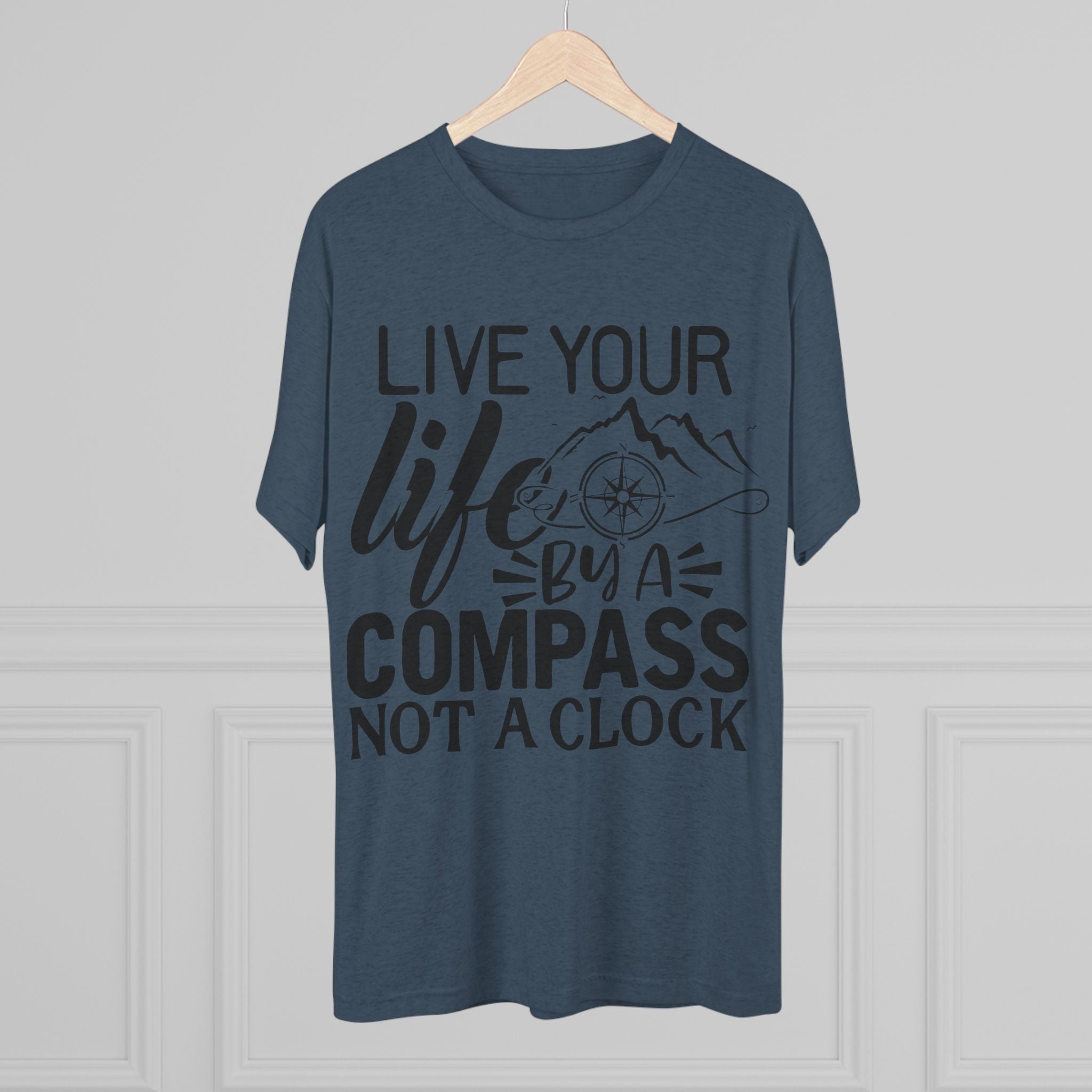 Adventures Await Tri-Blend Tee | Wanderlust Shirt, Travel Gift, Nature Lover Tee, Outdoor Adventure Shirt, Inspirational T-Shirt