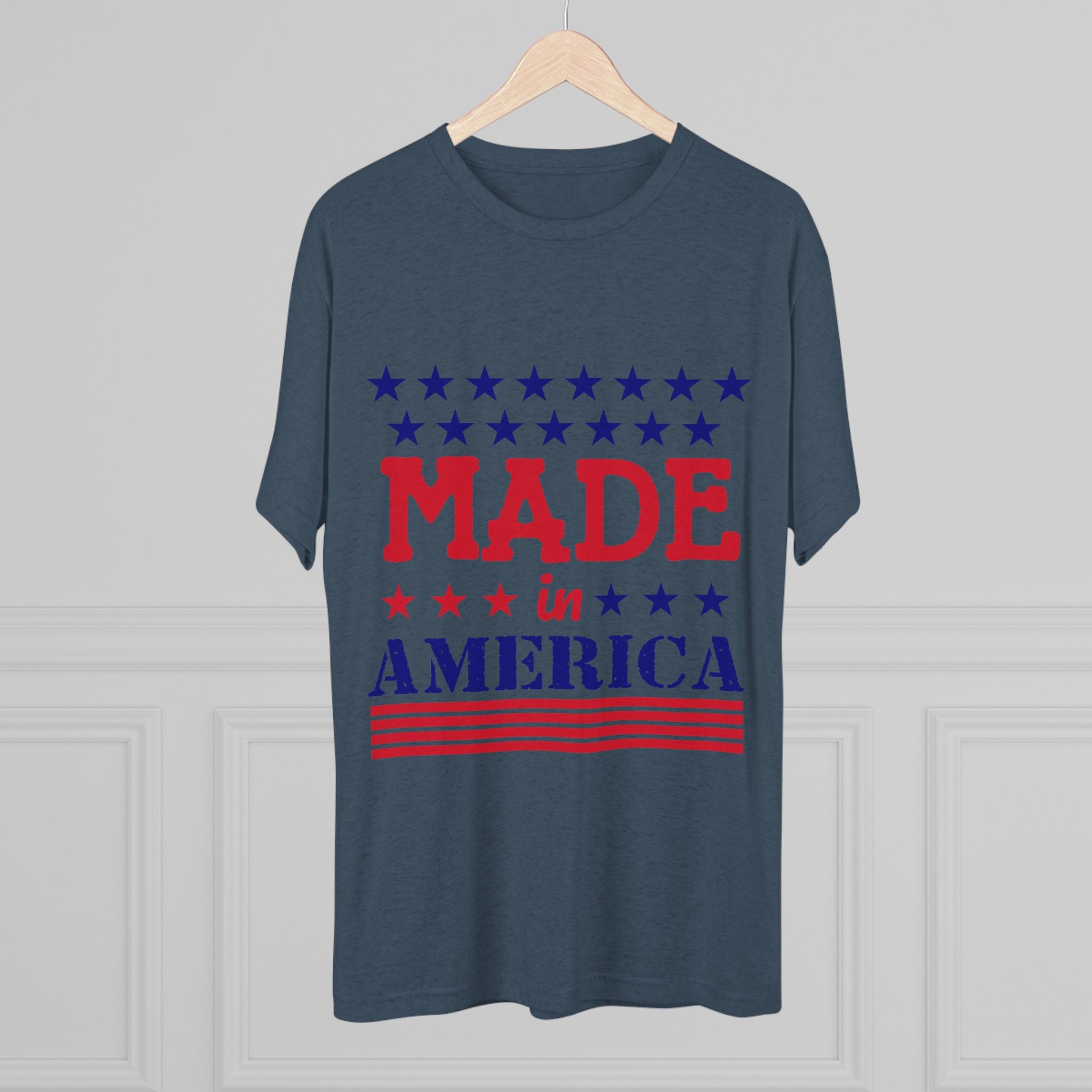 American Made Unisex Tri-Blend Tee