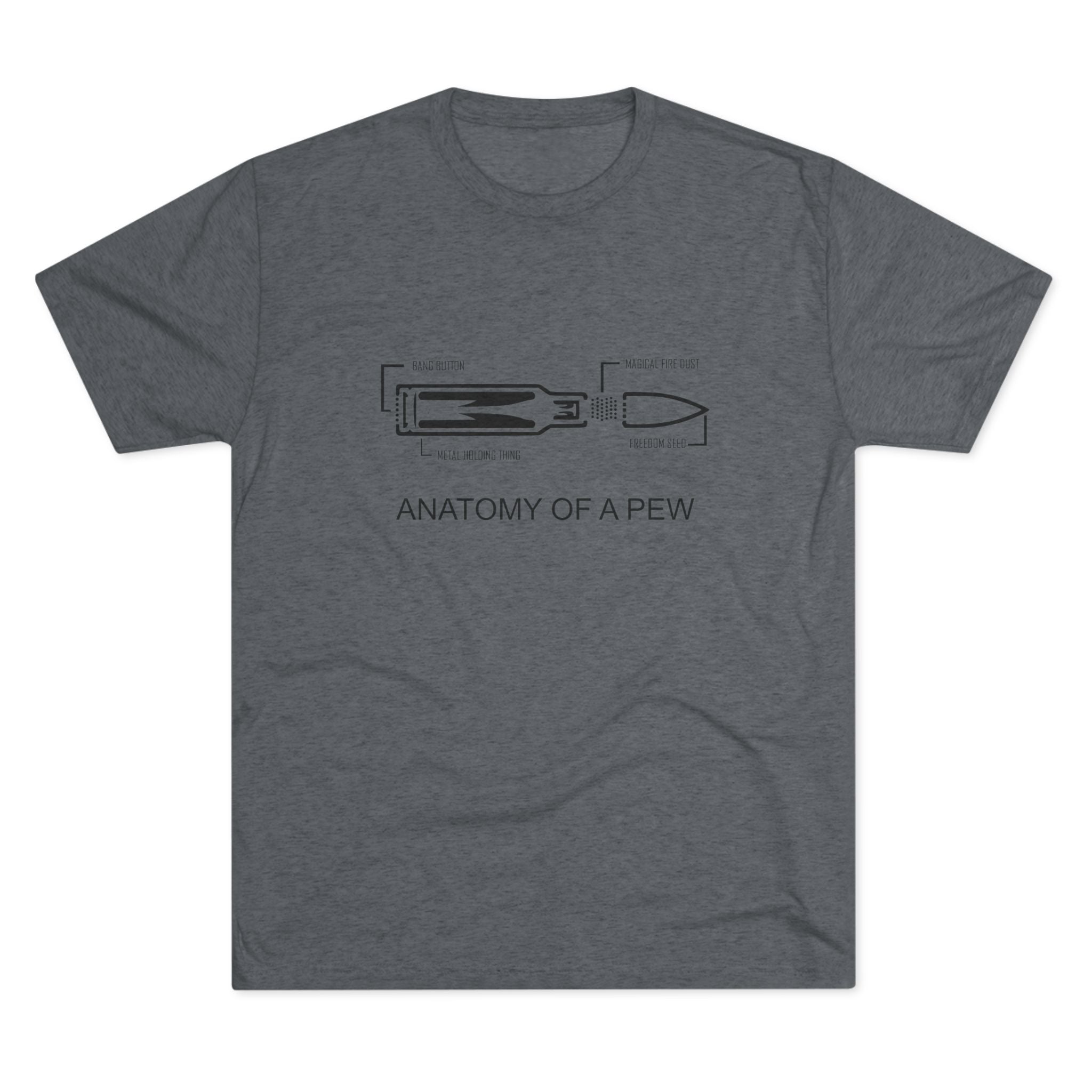 Unisex Tee - Anatomy of Pew Design