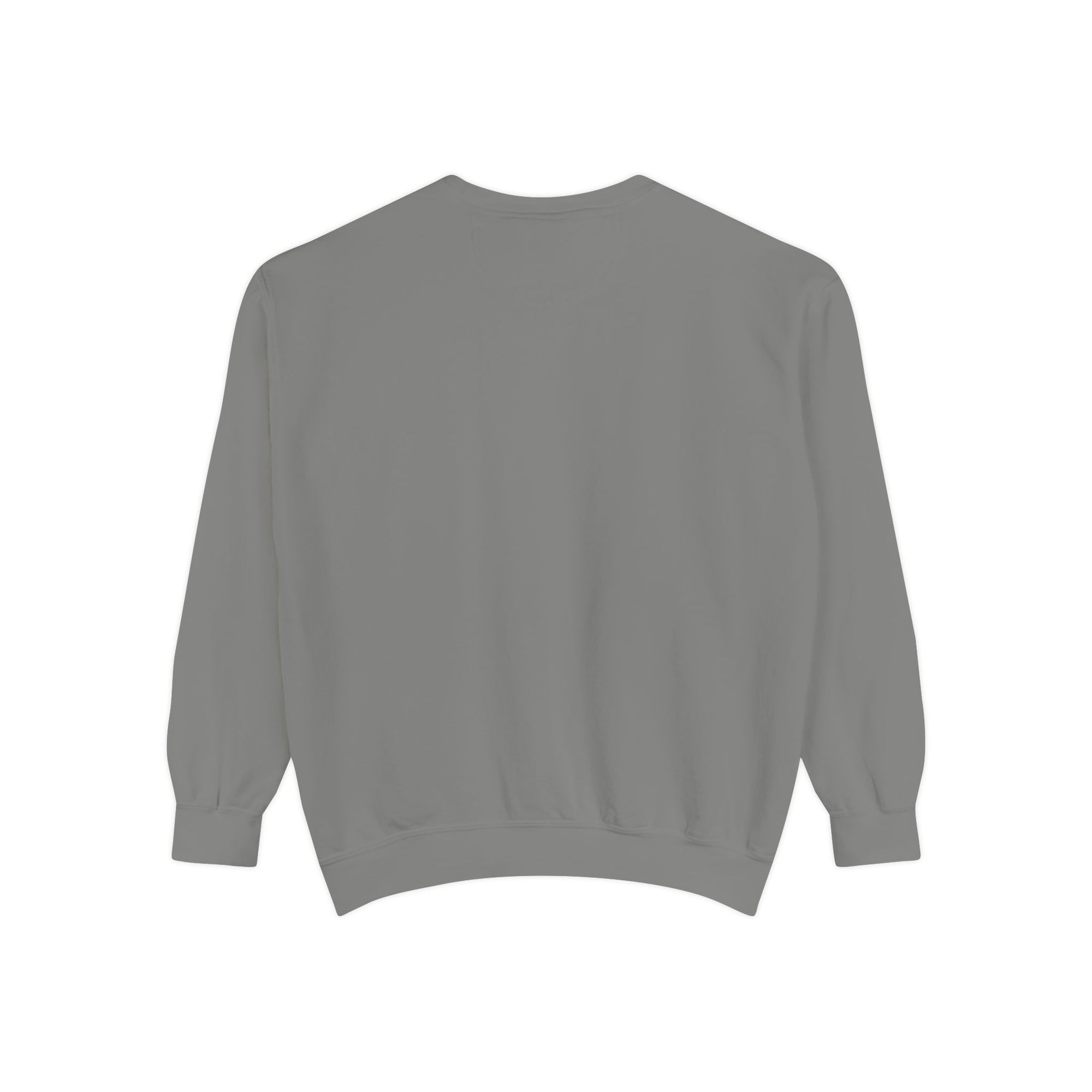 Halloween-Themed Garment-Dyed Unisex Sweatshirt, Cozy Fall Fashion, Cute Pet Designs, Perfect for Halloween Parties, Gift Idea
