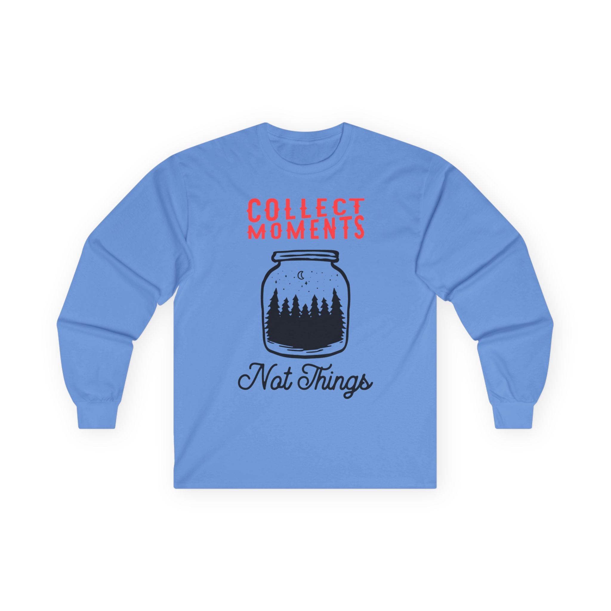 Collect Moments Long Sleeve Tee, Nature Lover Shirt, Gift for Travelers, Vintage Aesthetic, Cozy Everyday Wear