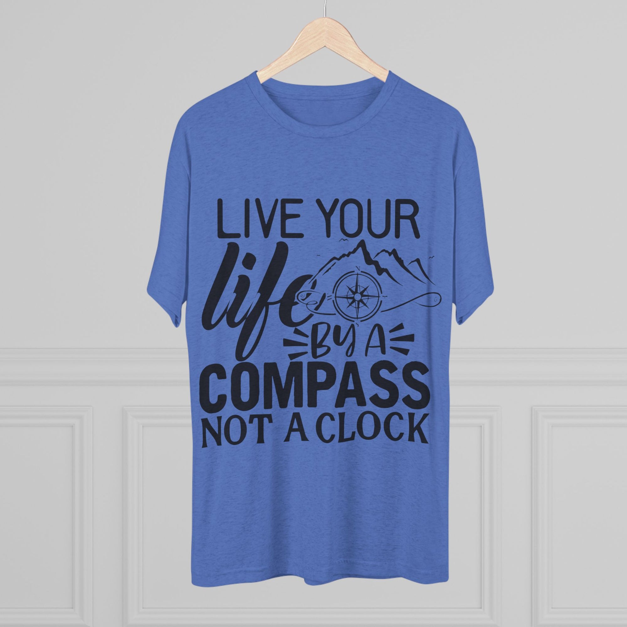 Adventures Await Tri-Blend Tee | Wanderlust Shirt, Travel Gift, Nature Lover Tee, Outdoor Adventure Shirt, Inspirational T-Shirt