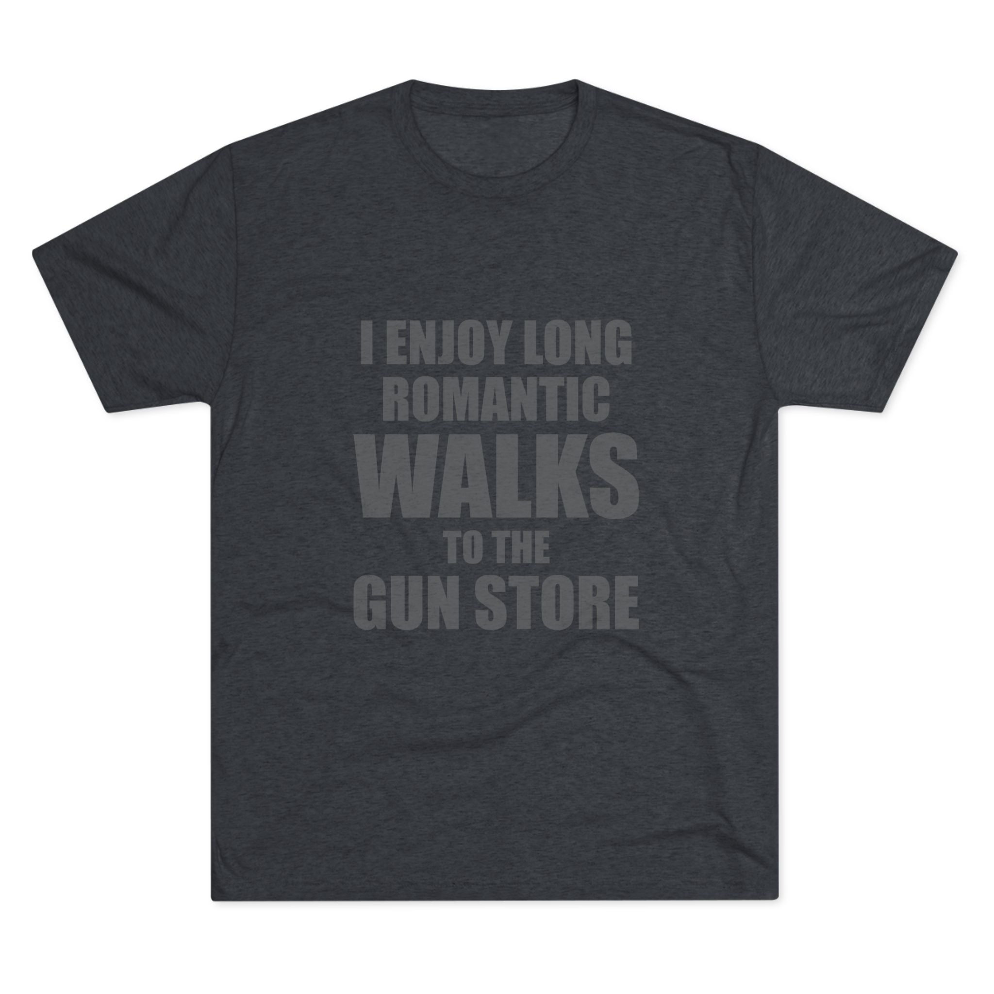 Gun Lover's Tri-Blend Tee - Romantic Walks Design