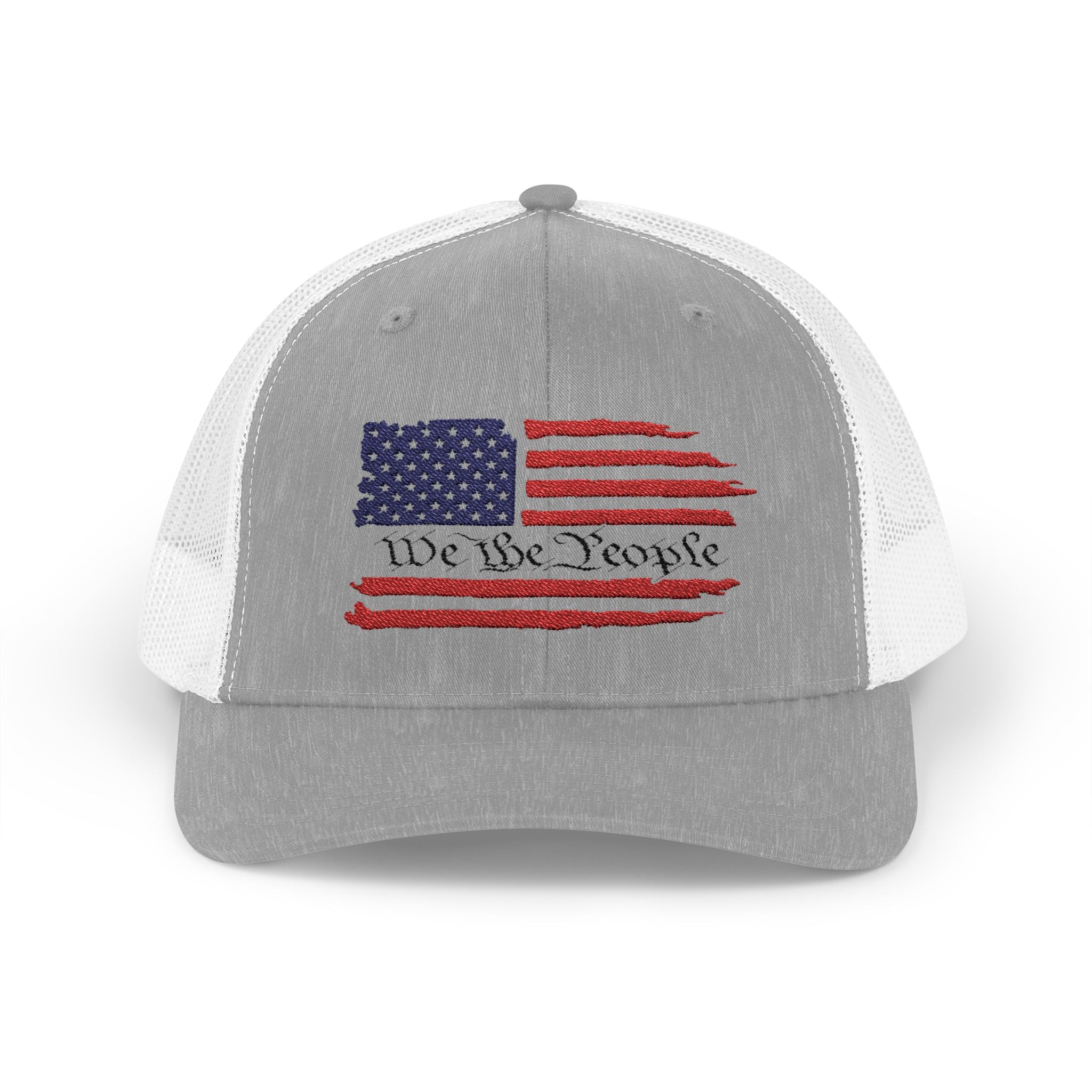 Trucker Cap We the People American Flag Snapback