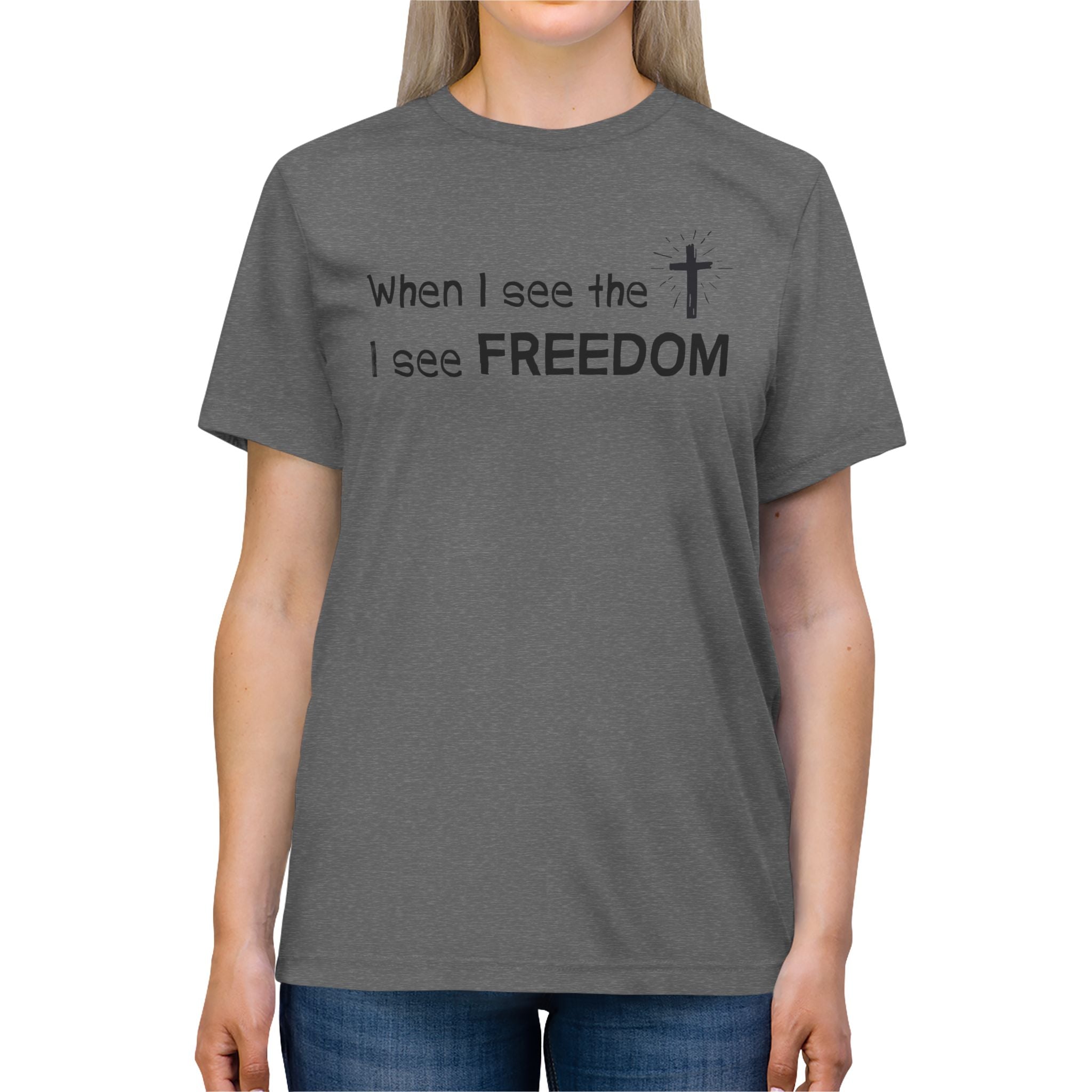 Copy of Freedom Cross Unisex Tee