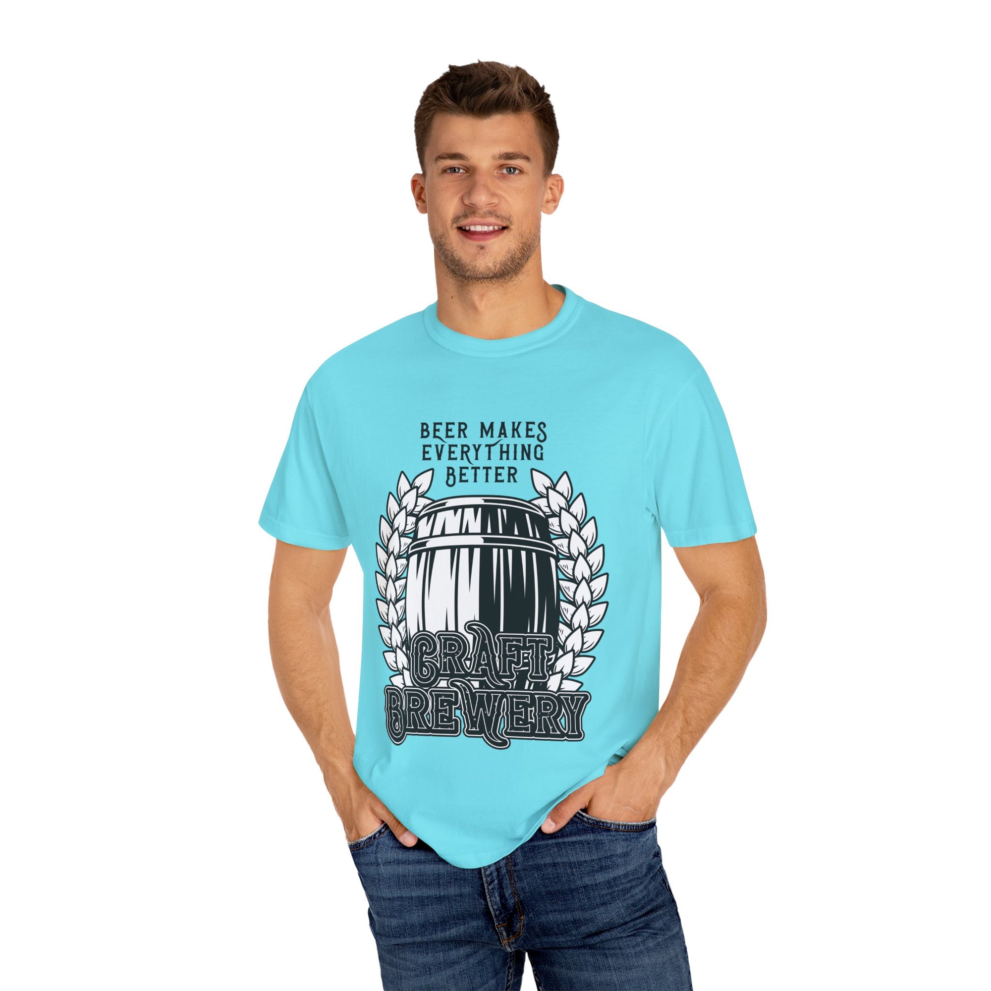 Craft Brewery T-Shirt, Beer Lover Gift, Unisex Graphic Tee, Beer Enthusiast Apparel, Homebrew Gifts, Fun Drinking Shirt