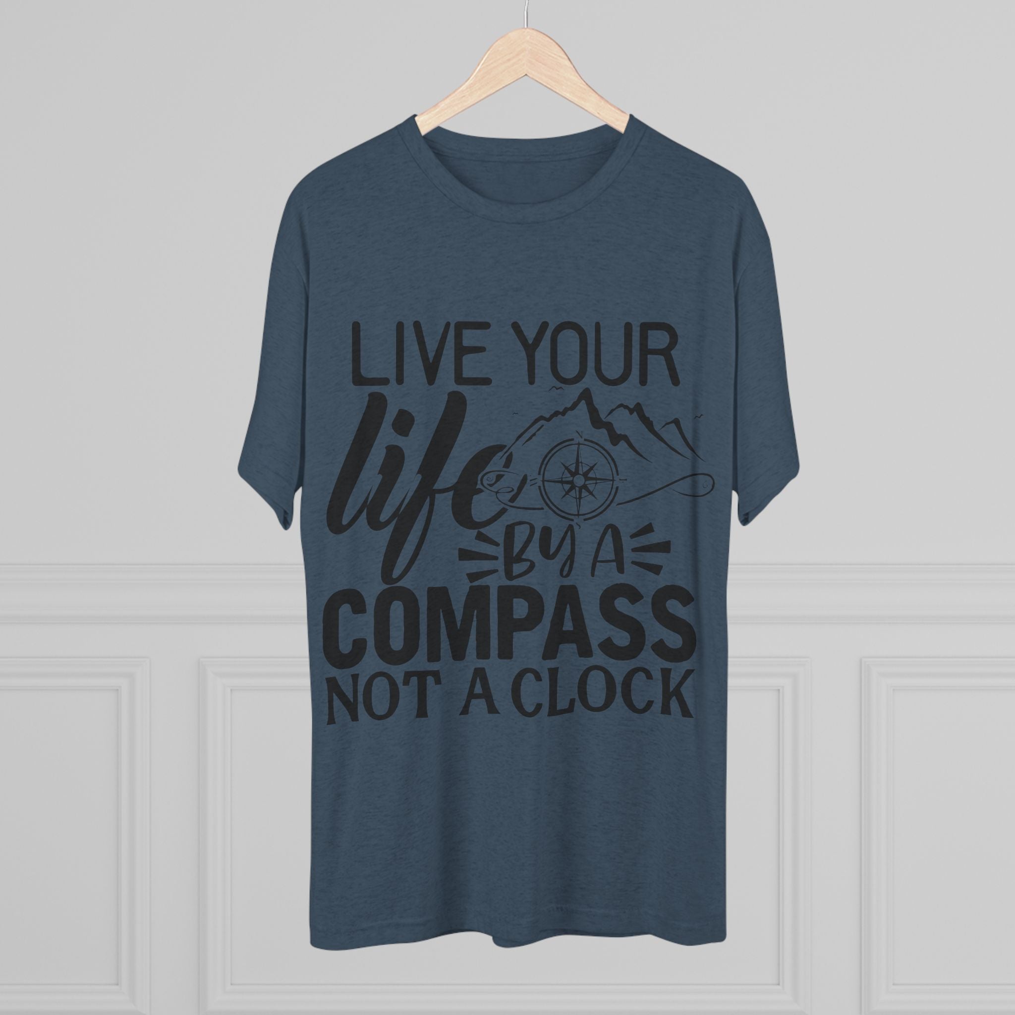 Adventures Await Tri-Blend Tee | Wanderlust Shirt, Travel Gift, Nature Lover Tee, Outdoor Adventure Shirt, Inspirational T-Shirt