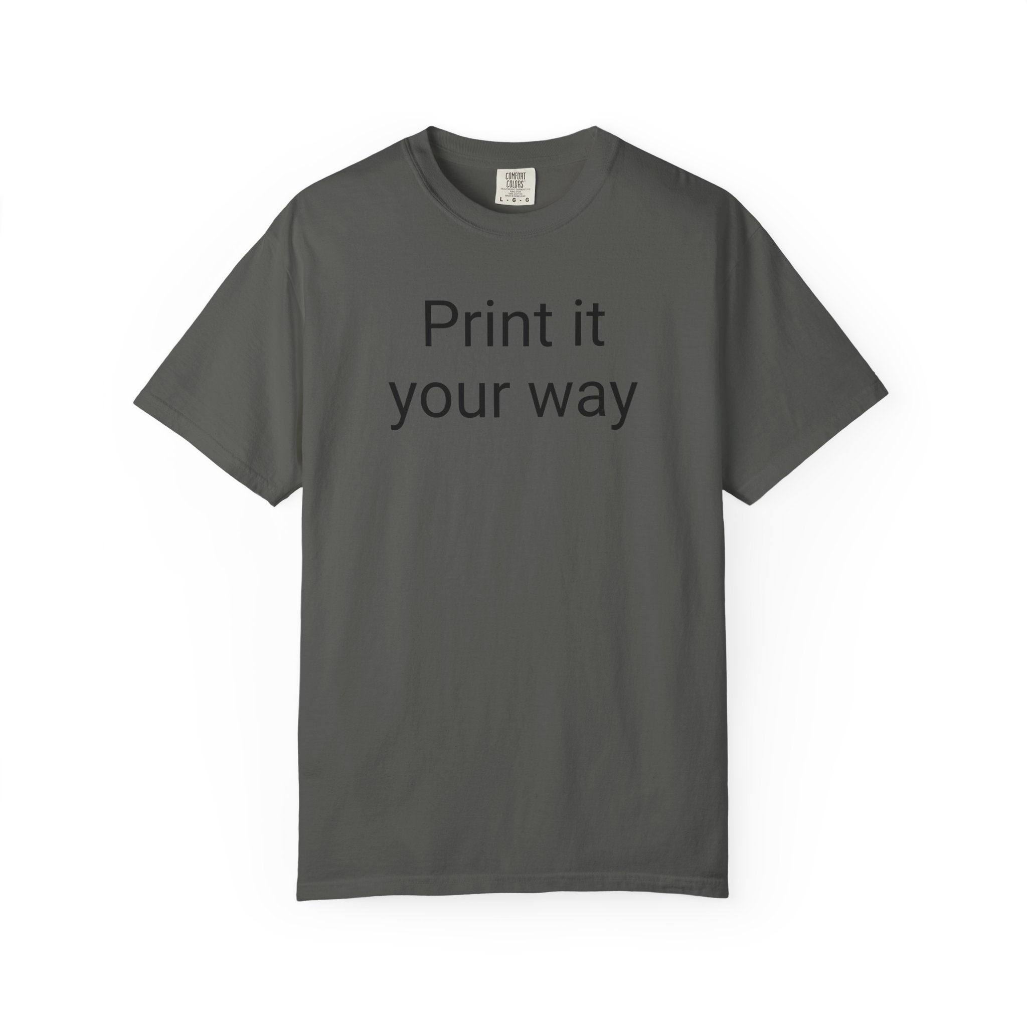 Customizable Unisex T-Shirt | Print It Your Way | Gift for Friends, DIY Fashion, Casual Wear, Birthday Gift, Personalize Your Style