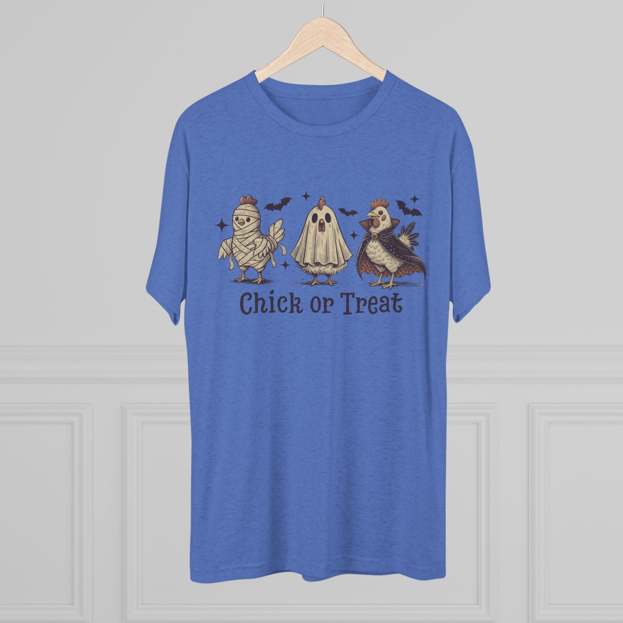 Halloween Crew Tee - Chick or Treat Unisex Tee, Spooky Shirt, Fall Fashion, Halloween Gift, Cute Costume Tee, Autumn Vibes