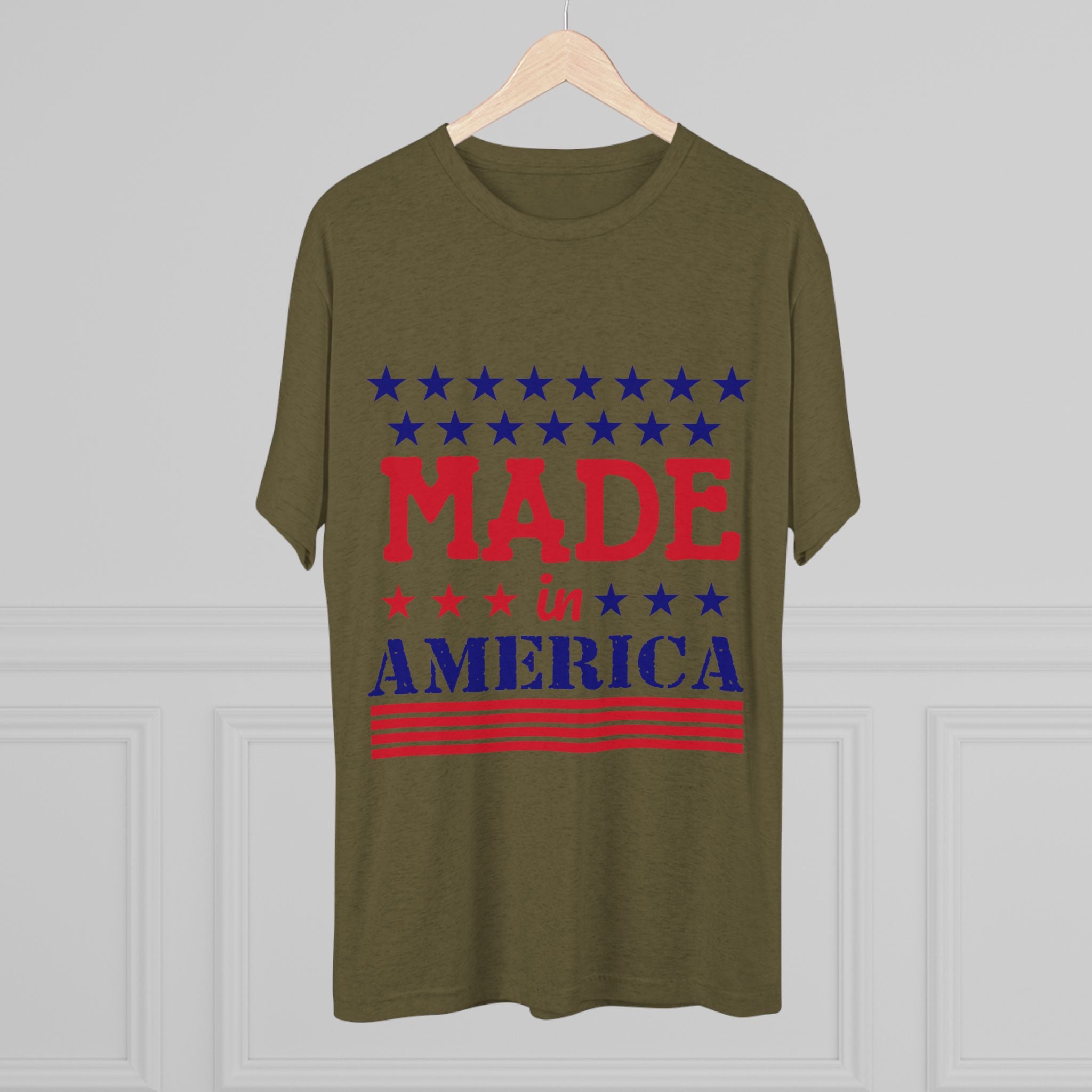 American Made Unisex Tri-Blend Tee