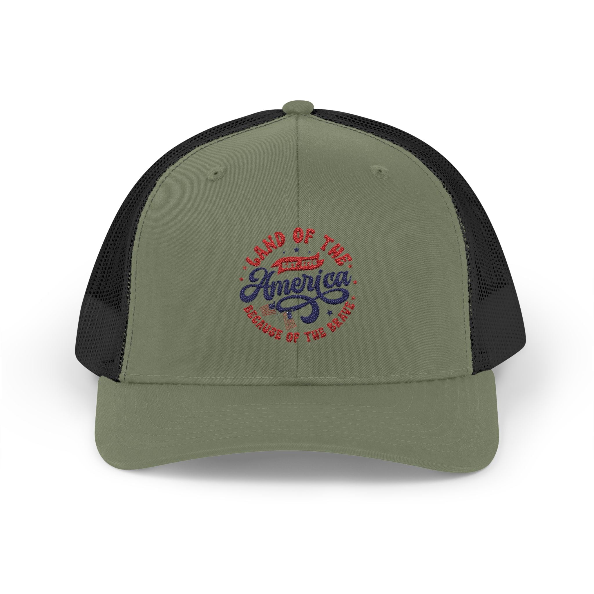 Snapback Cap - Patriotic Land of the Free Design