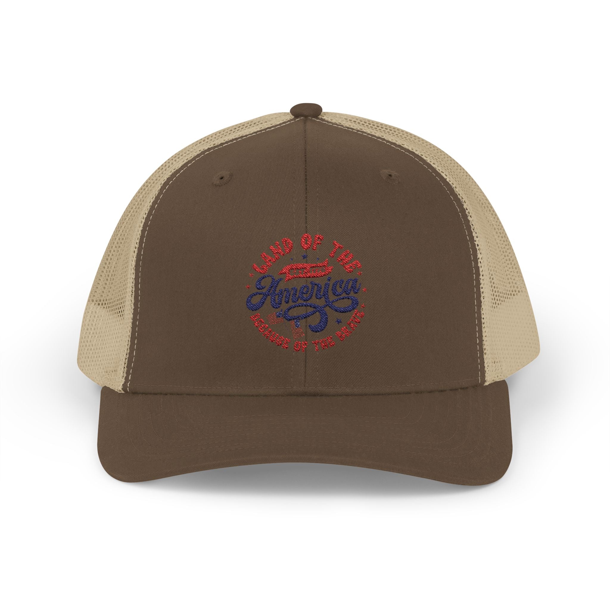 Snapback Cap - Patriotic Land of the Free Design