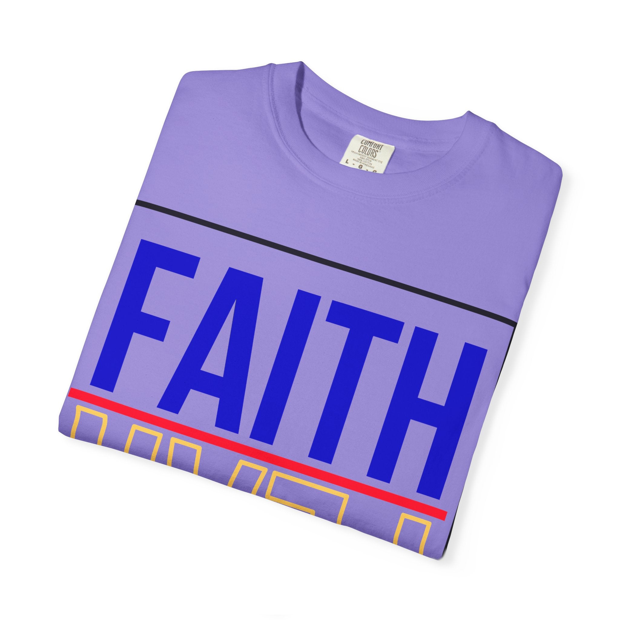 Unisex Faith & Fear T-Shirt, Inspirational Tee, Positive Message, Gift for Friends, Faith-Based Apparel, Casual Wear, Christian Merch