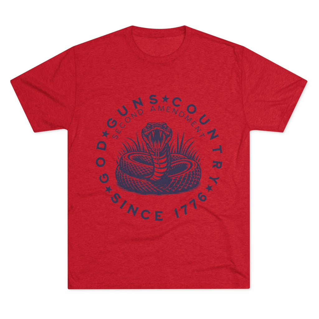 Unisex Tri-Blend Crew Tee featuring Second Amendment Design | Casual Wear for Patriots, Gifts for Gun Enthusiasts, Independence Day [...]