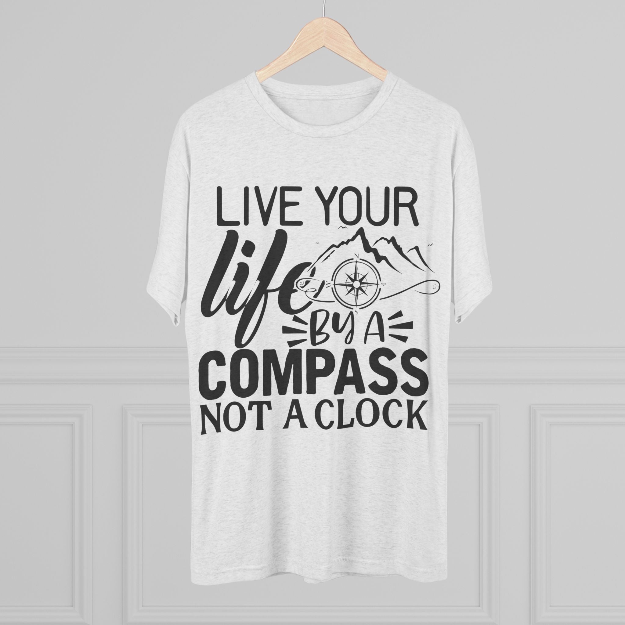 Adventures Await Tri-Blend Tee | Wanderlust Shirt, Travel Gift, Nature Lover Tee, Outdoor Adventure Shirt, Inspirational T-Shirt