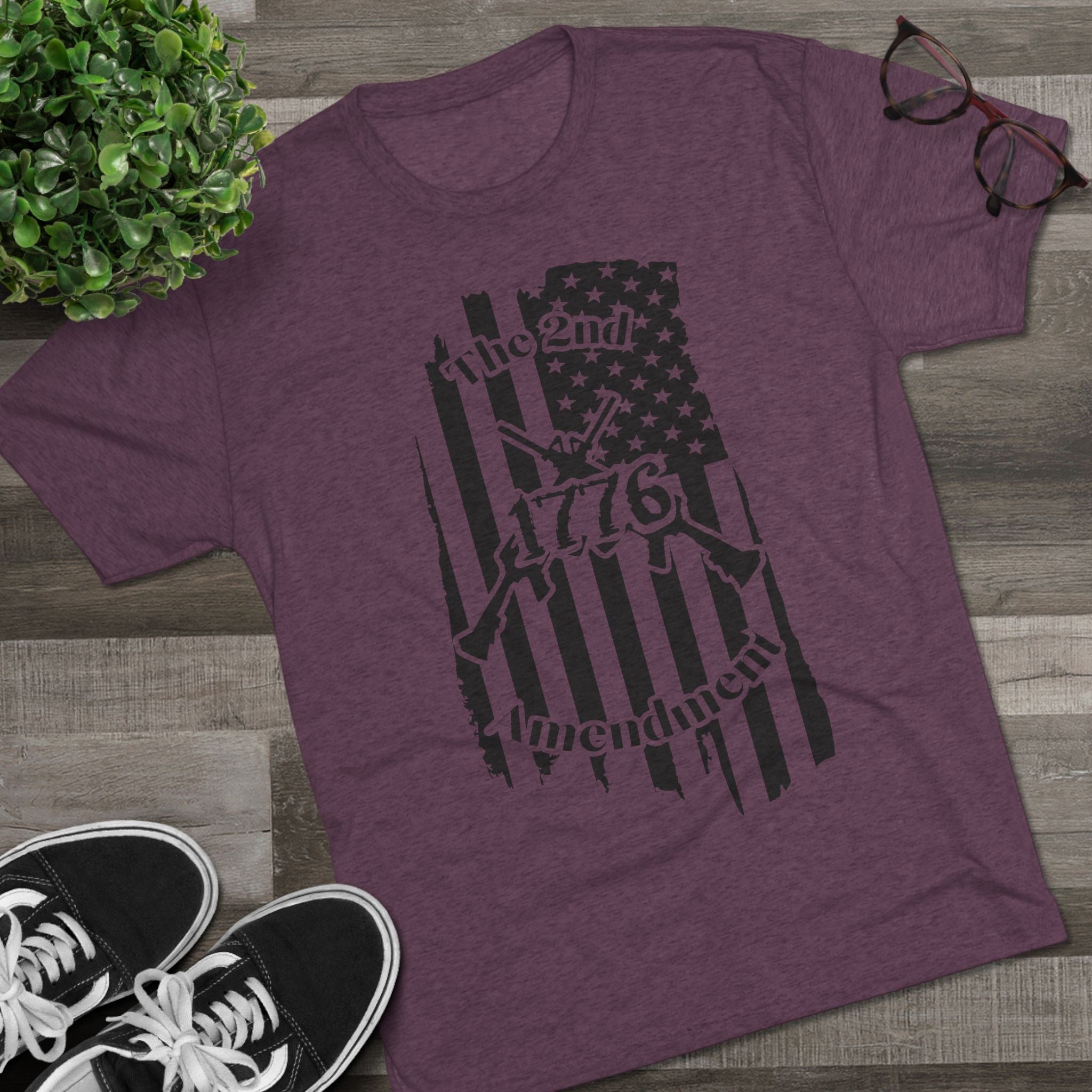 Distressed Flag Tee