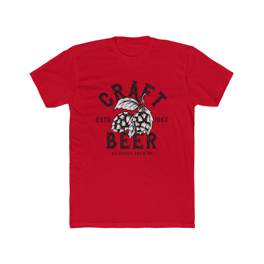 Craft Beer Unisex Cotton Tee, Perfect for Beer Lovers, Birthday Gift, Casual Wear, Homebrew Events
