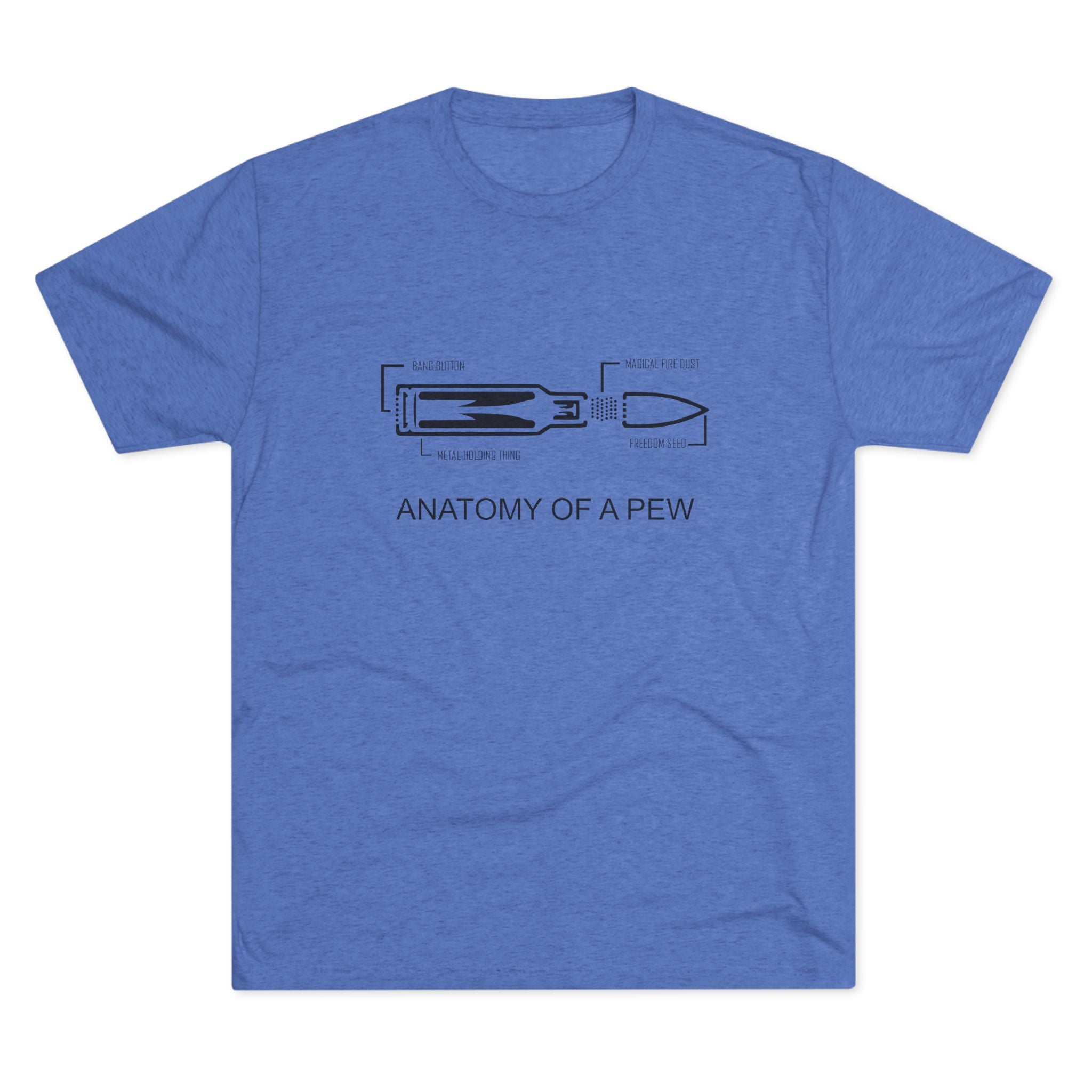 Unisex Tee - Anatomy of Pew Design