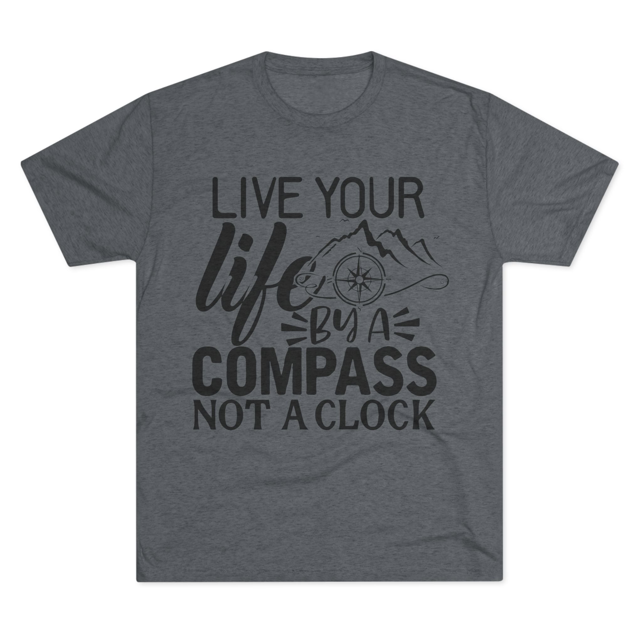 Adventures Await Tri-Blend Tee | Wanderlust Shirt, Travel Gift, Nature Lover Tee, Outdoor Adventure Shirt, Inspirational T-Shirt