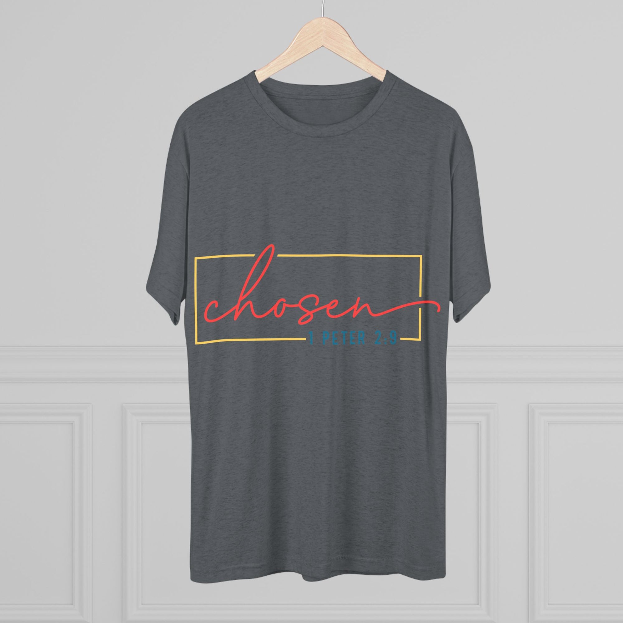 Faith-Inspired Unisex Tee, Chosen Comfort Shirt, Inspirational Crew T-Shirt, Casual Daily Wear, Gift for Believers
