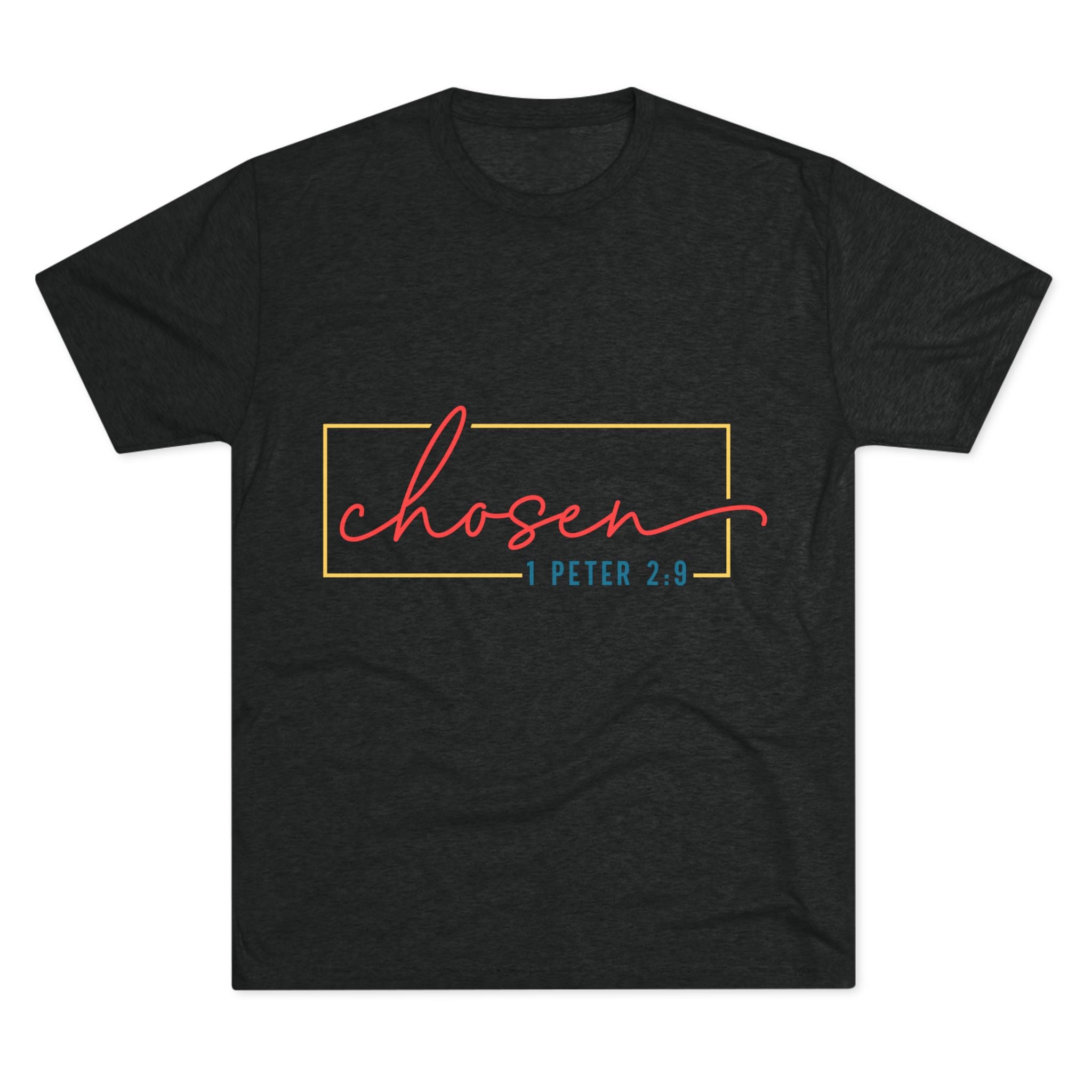 Faith-Inspired Unisex Tee, Chosen Comfort Shirt, Inspirational Crew T-Shirt, Casual Daily Wear, Gift for Believers