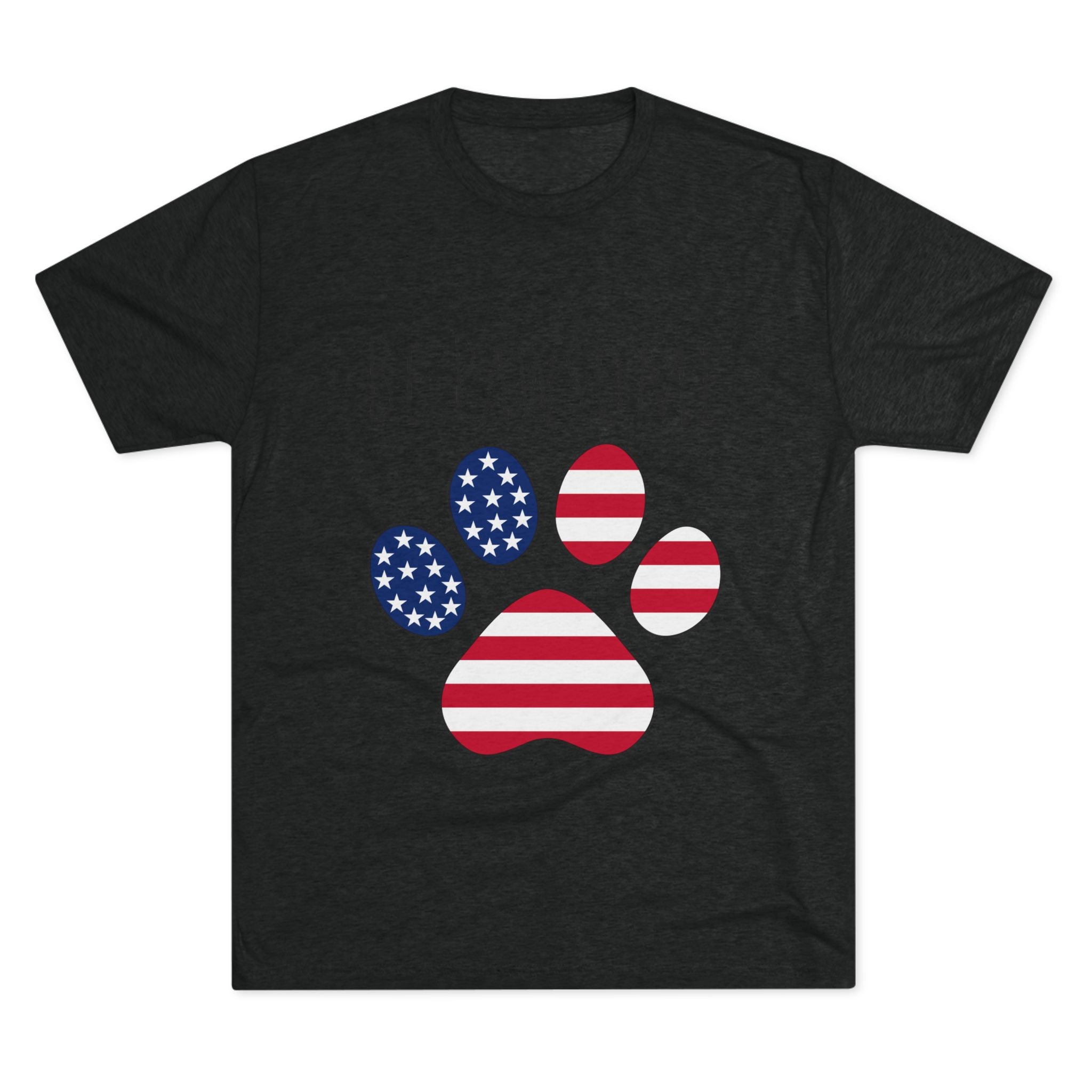 Dog Lover Tee - Be Pawsome Unisex Tri-Blend Crew Tee