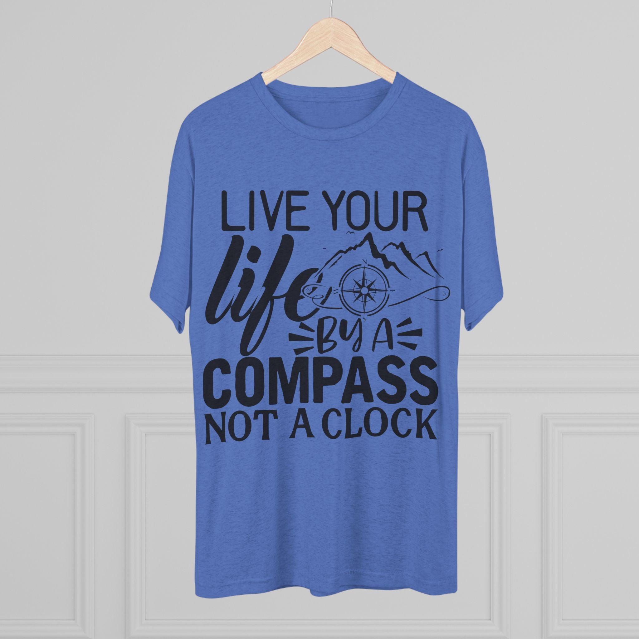 Adventures Await Tri-Blend Tee | Wanderlust Shirt, Travel Gift, Nature Lover Tee, Outdoor Adventure Shirt, Inspirational T-Shirt