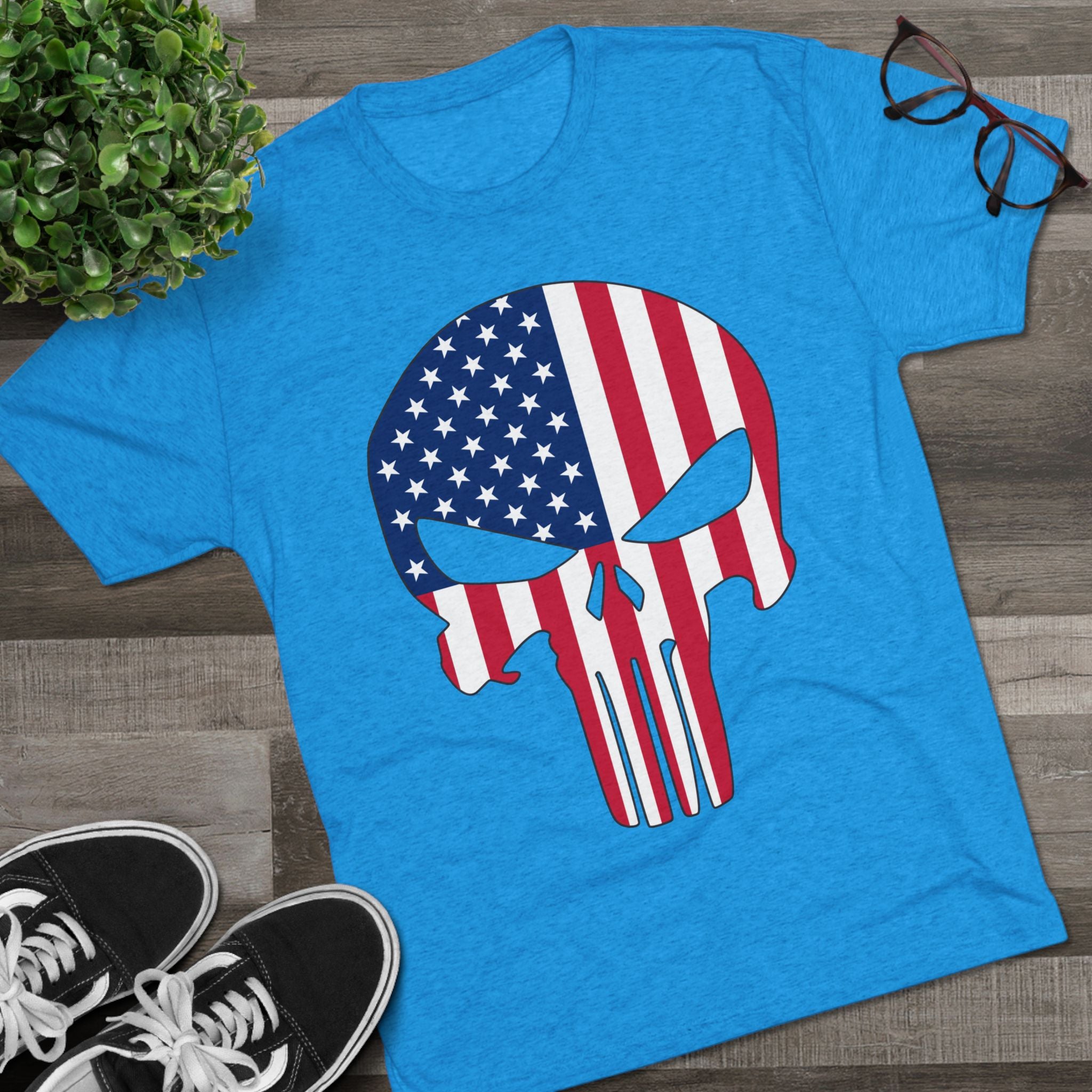 American Flag Punisher Tee