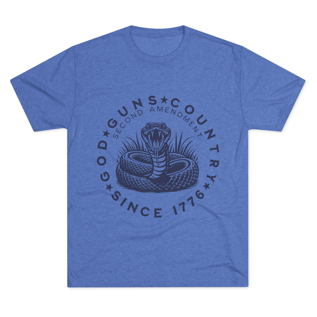 Unisex Tri-Blend Crew Tee featuring Second Amendment Design | Casual Wear for Patriots, Gifts for Gun Enthusiasts, Independence Day [...]