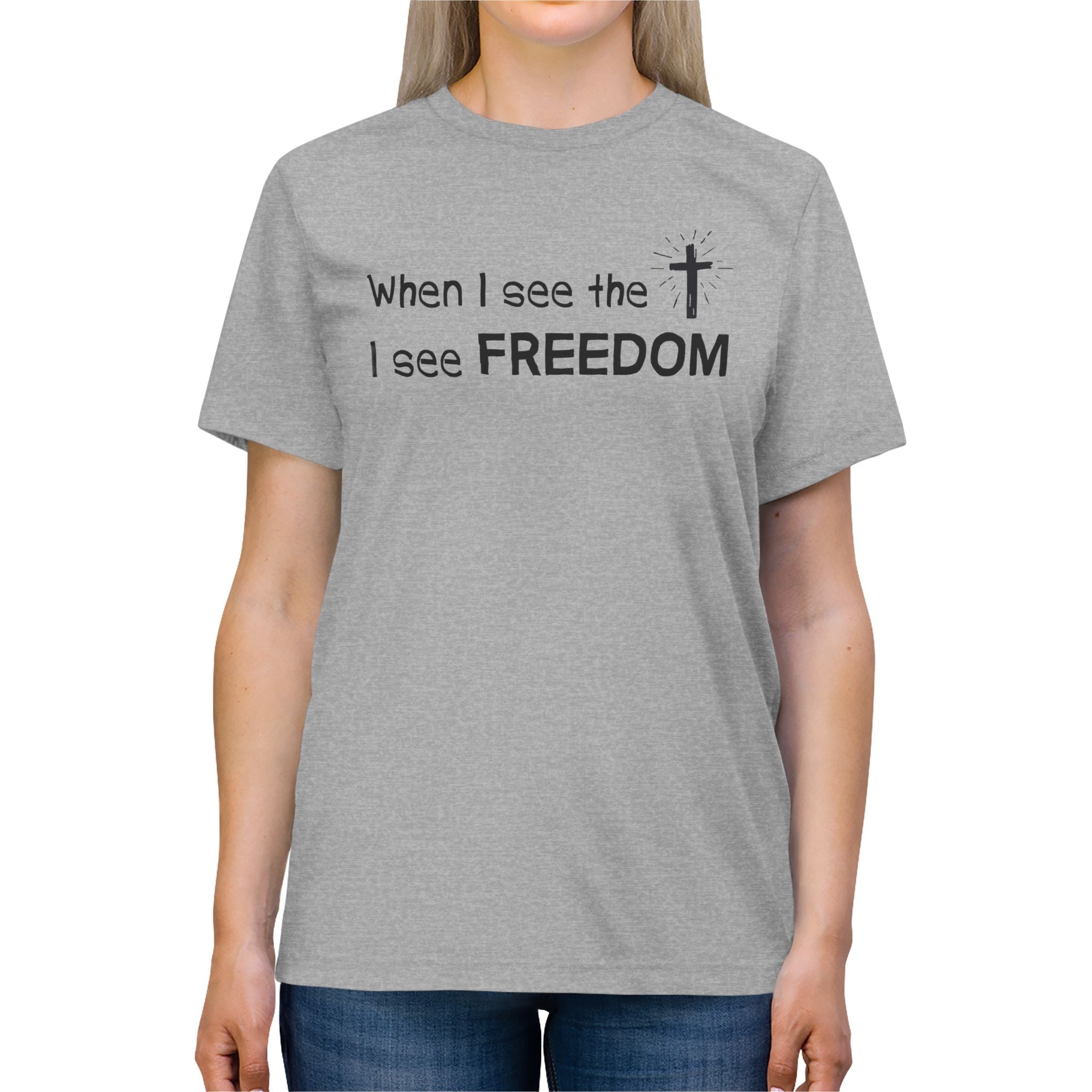 Copy of Freedom Cross Unisex Tee