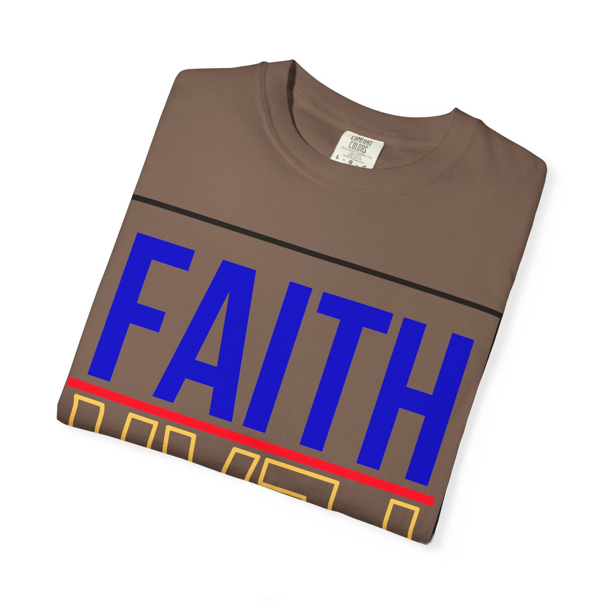 Unisex Faith & Fear T-Shirt, Inspirational Tee, Positive Message, Gift for Friends, Faith-Based Apparel, Casual Wear, Christian Merch