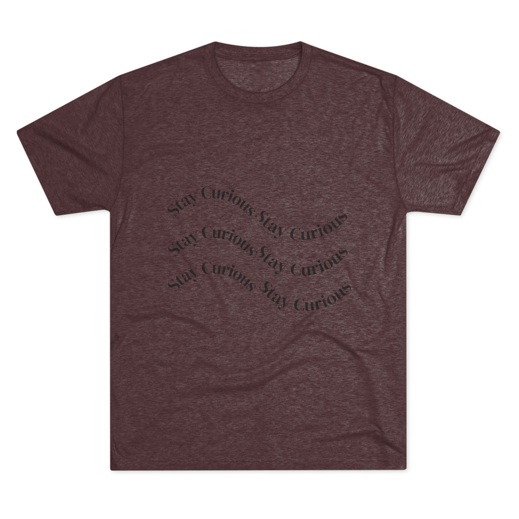 Crew Tee Stay Curious Wave Shirt