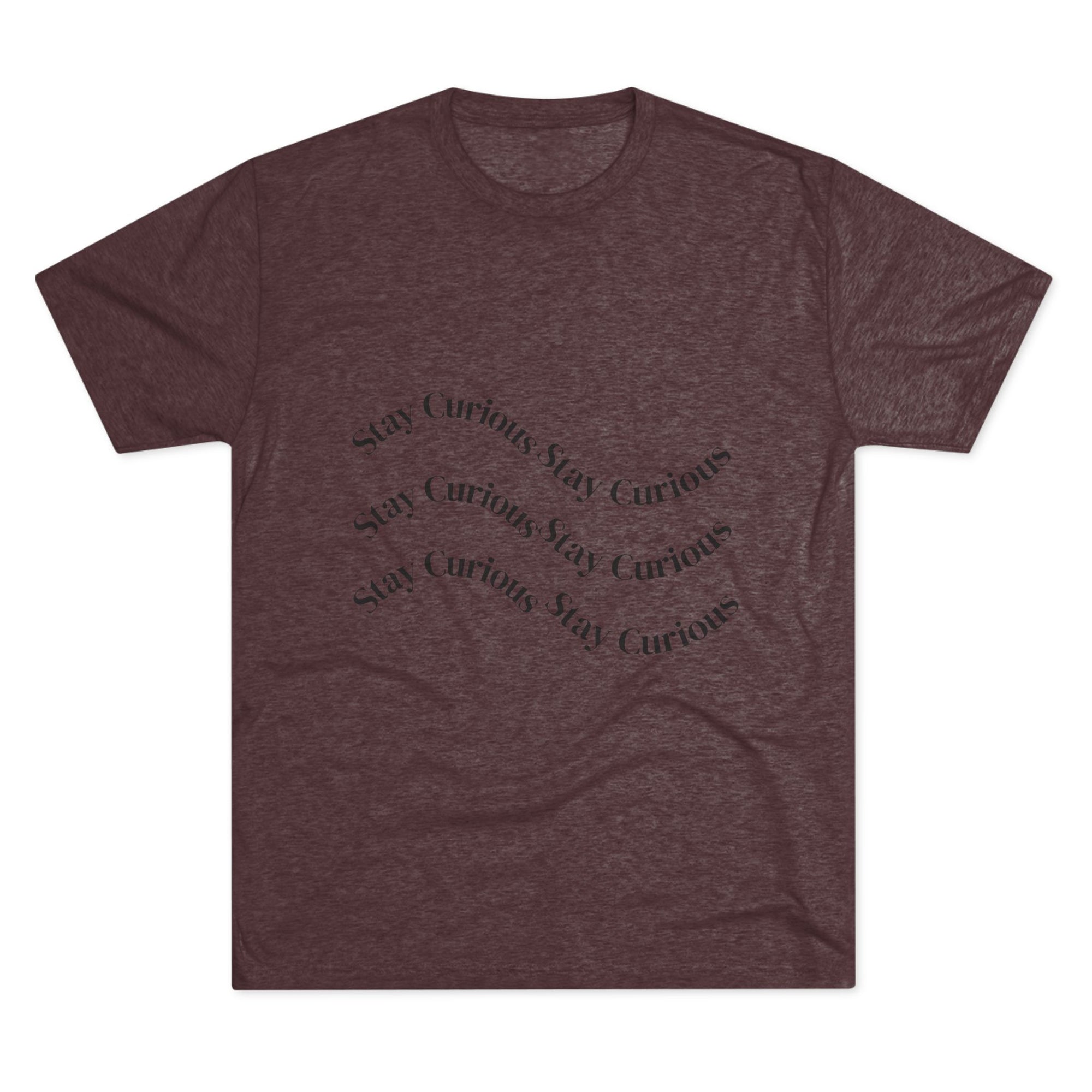 Crew Tee Stay Curious Wave Shirt