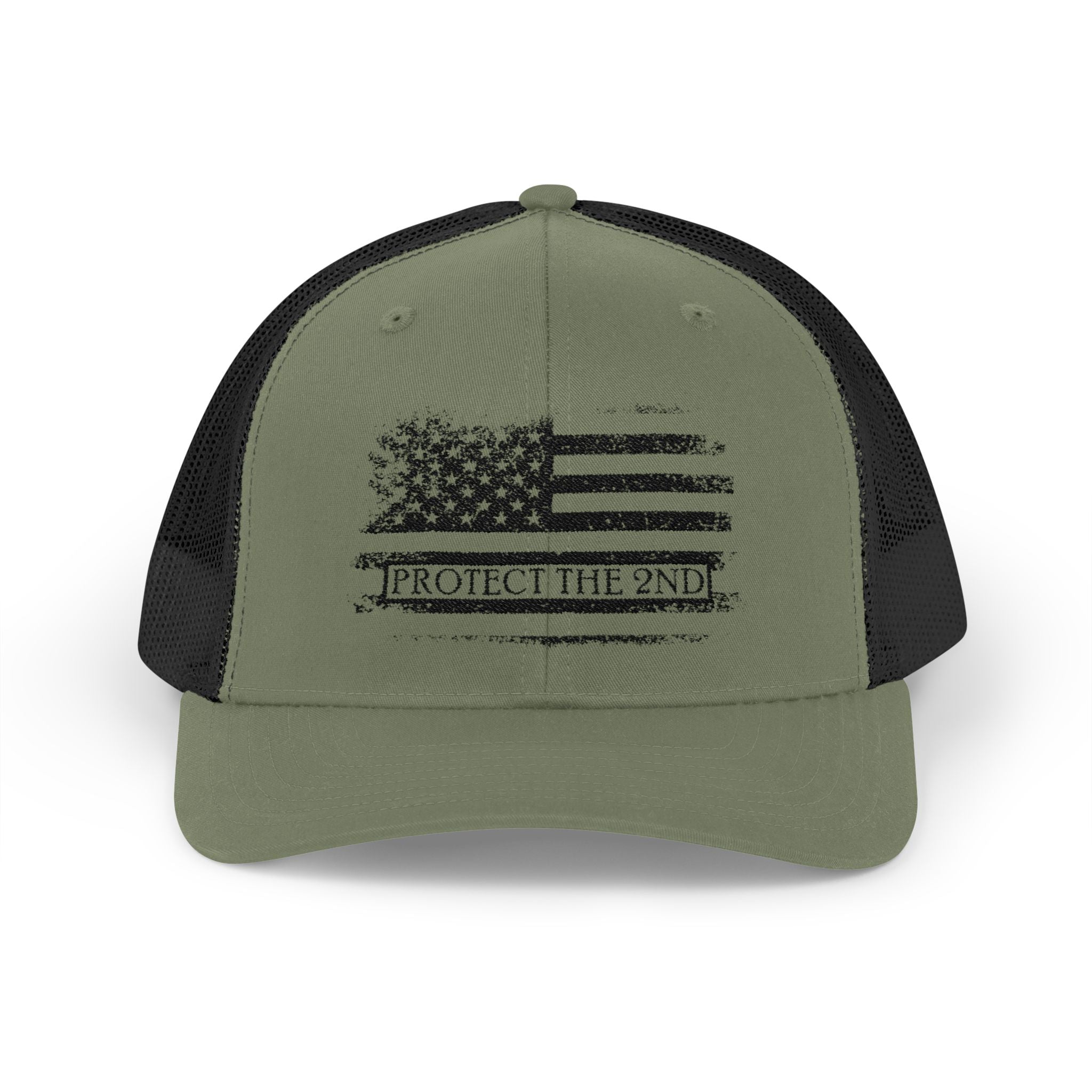 Snapback Cap American Flag Protect the 2nd