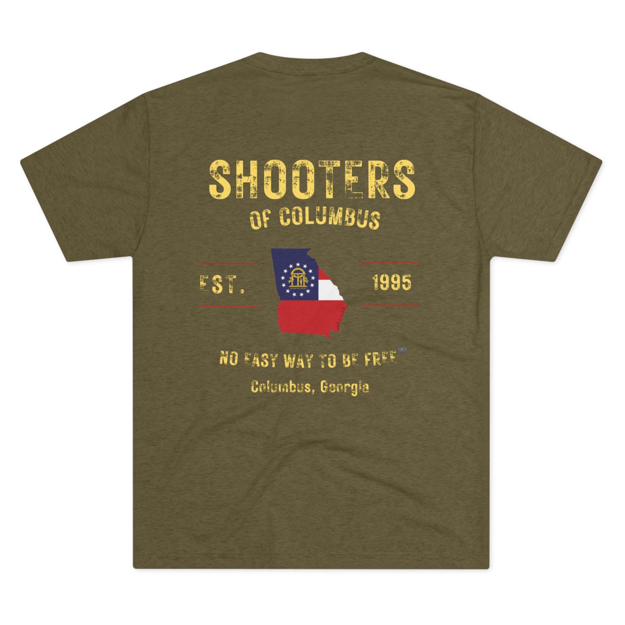 Georgia Spirit Tri-Blend Tee - Vintage Style Shirt, Unisex Graphic Tee, Perfect for Game Days, Casual Outings, Gifts
