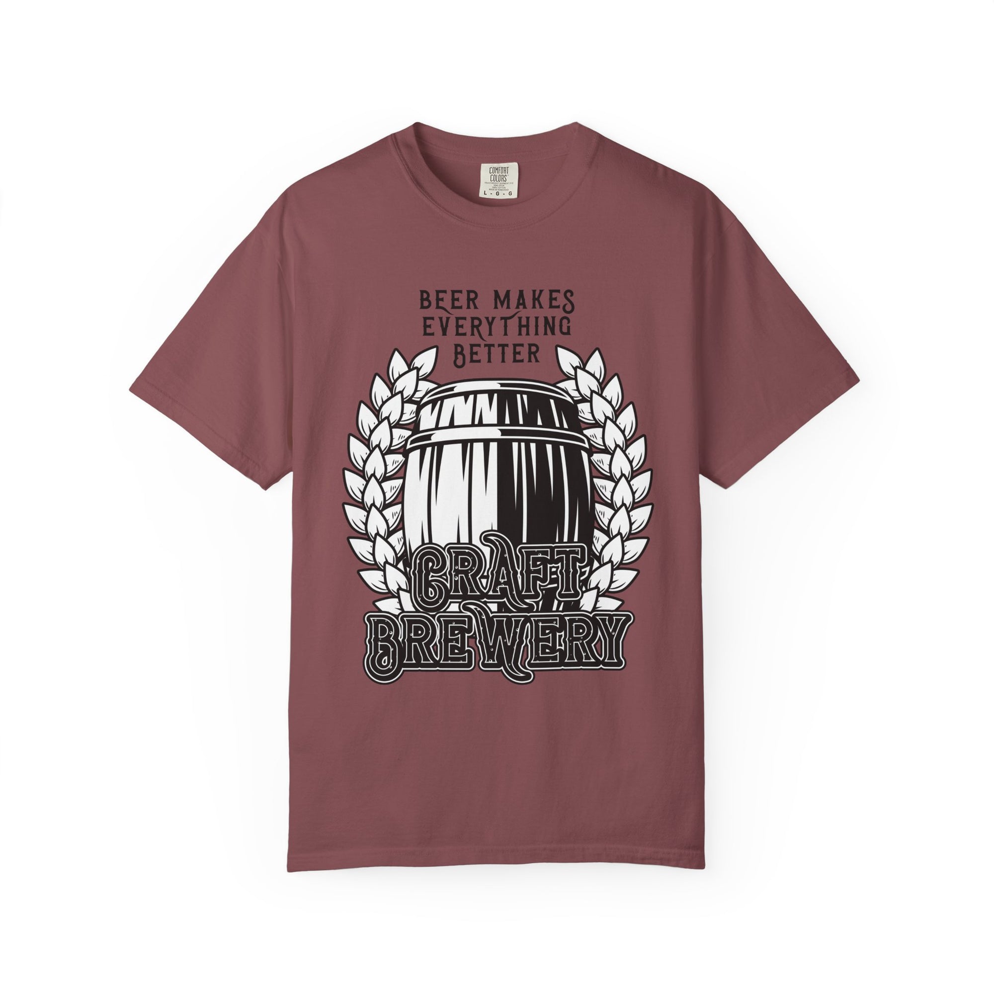Craft Brewery T-Shirt, Beer Lover Gift, Unisex Graphic Tee, Beer Enthusiast Apparel, Homebrew Gifts, Fun Drinking Shirt