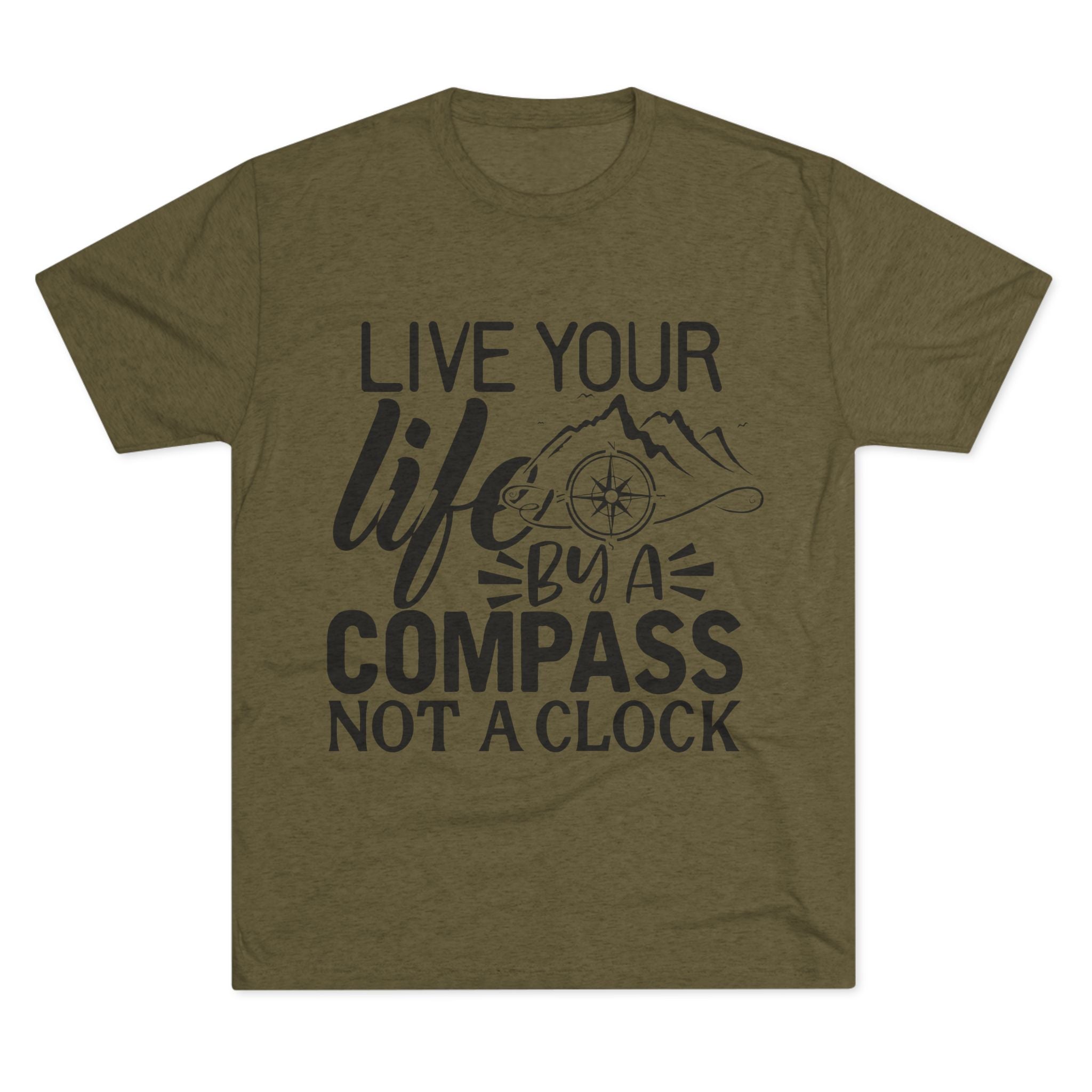 Adventures Await Tri-Blend Tee | Wanderlust Shirt, Travel Gift, Nature Lover Tee, Outdoor Adventure Shirt, Inspirational T-Shirt