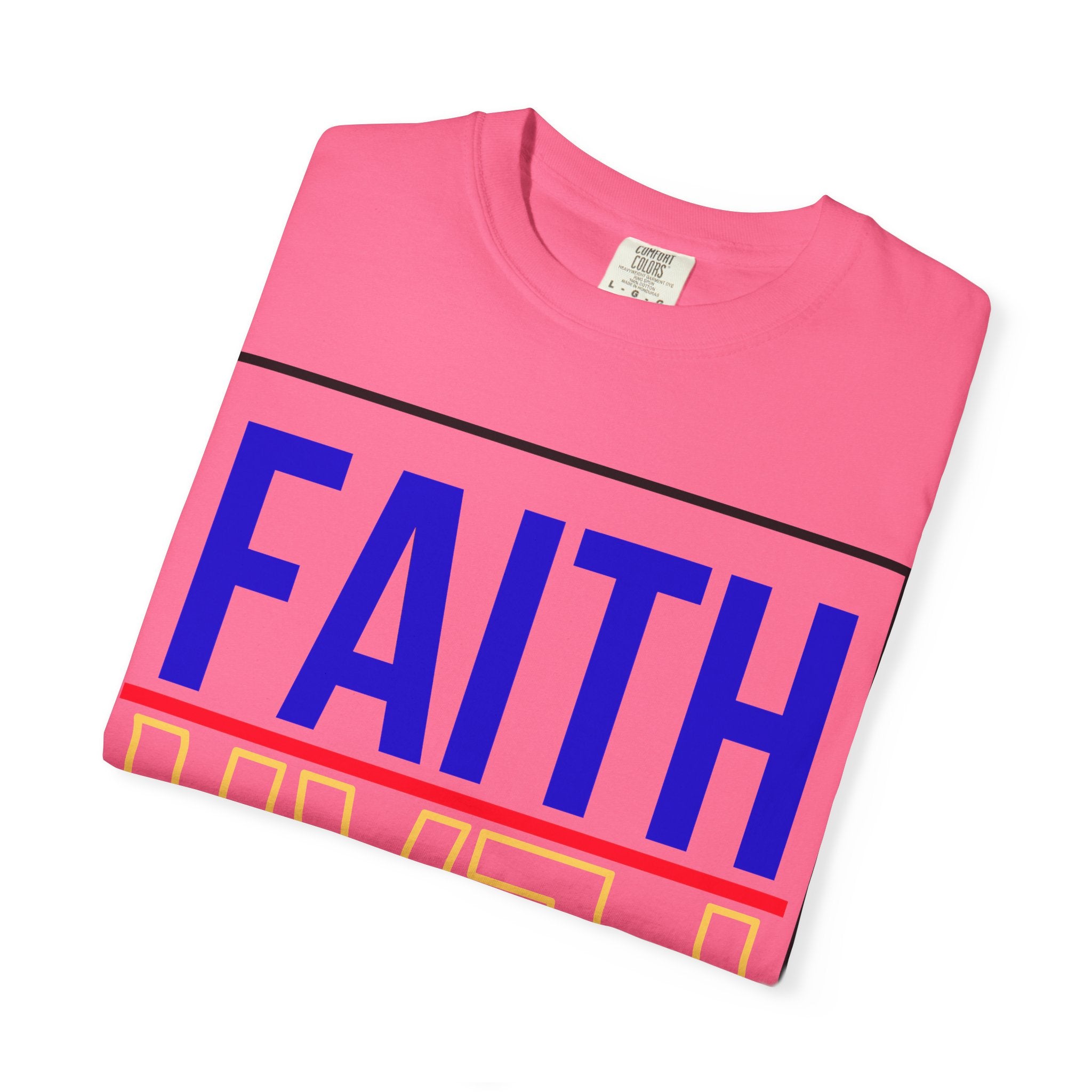 Unisex Faith & Fear T-Shirt, Inspirational Tee, Positive Message, Gift for Friends, Faith-Based Apparel, Casual Wear, Christian Merch