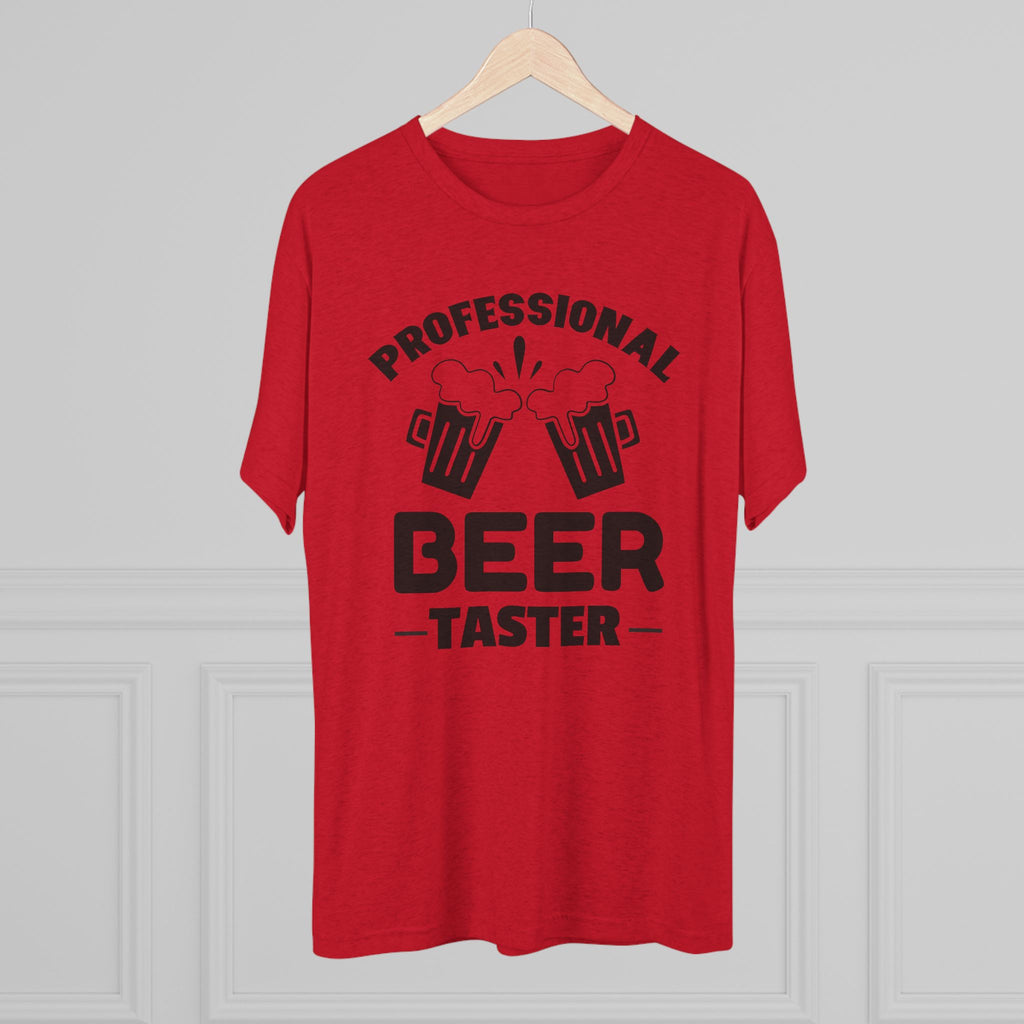 Professional Beer Taster Unisex Tri-Blend Tee