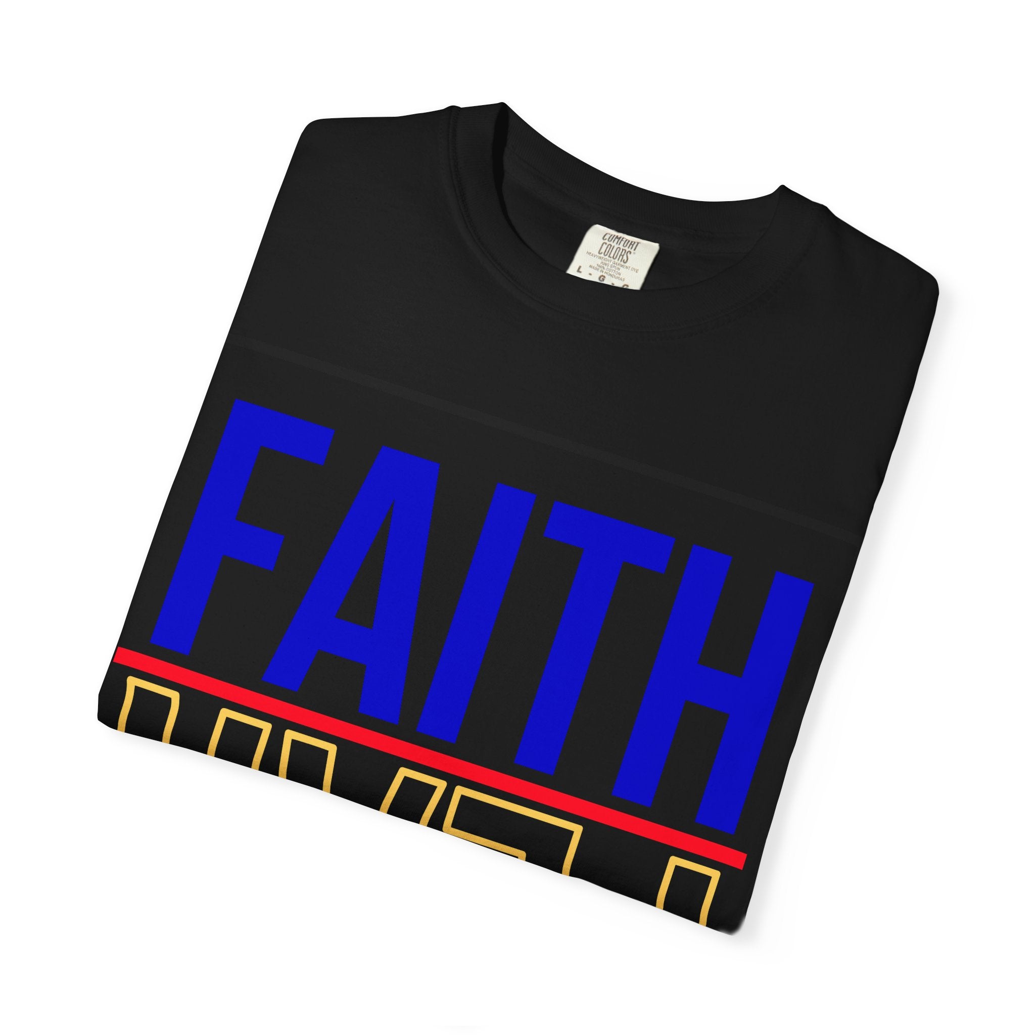 Unisex Faith & Fear T-Shirt, Inspirational Tee, Positive Message, Gift for Friends, Faith-Based Apparel, Casual Wear, Christian Merch