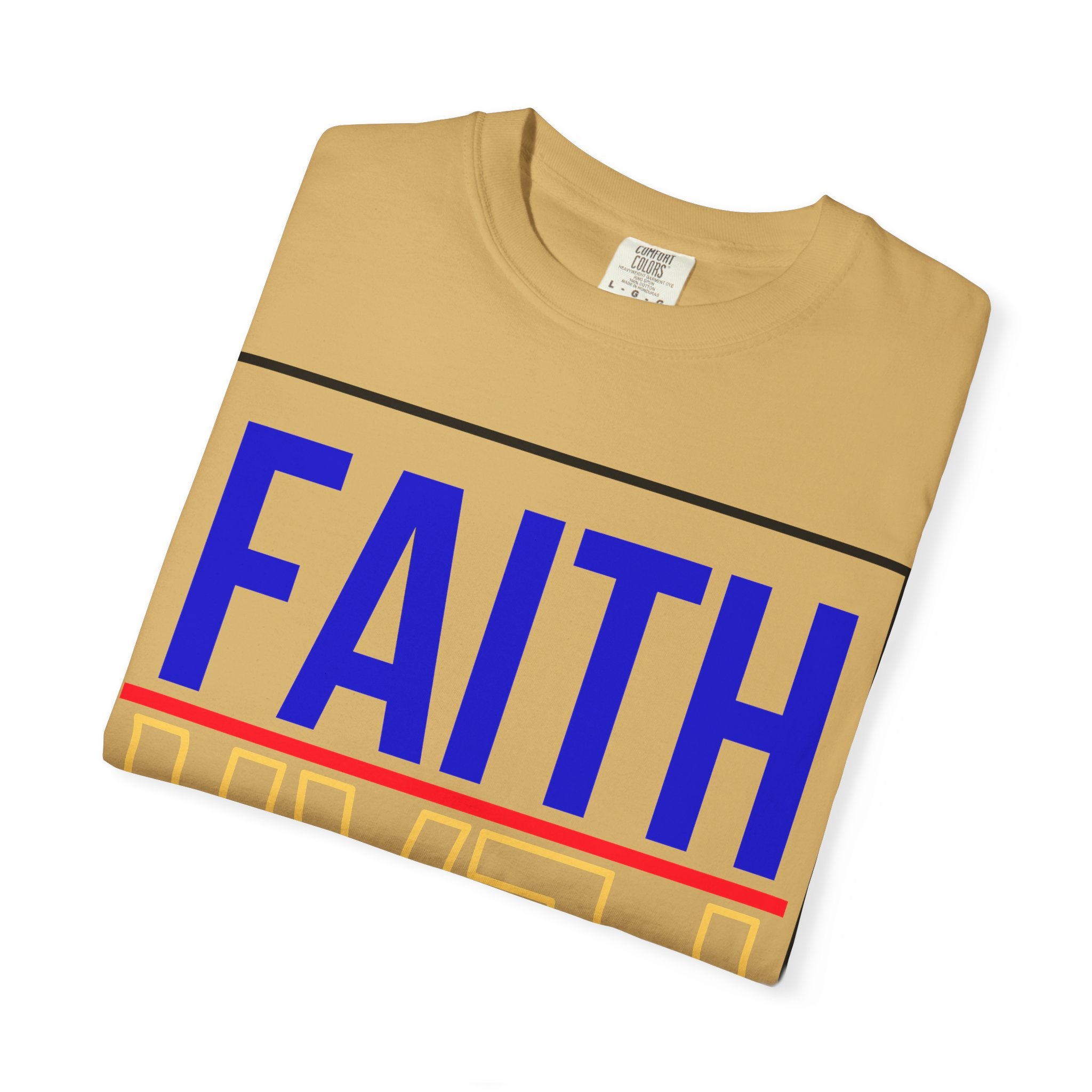 Unisex Faith & Fear T-Shirt, Inspirational Tee, Positive Message, Gift for Friends, Faith-Based Apparel, Casual Wear, Christian Merch